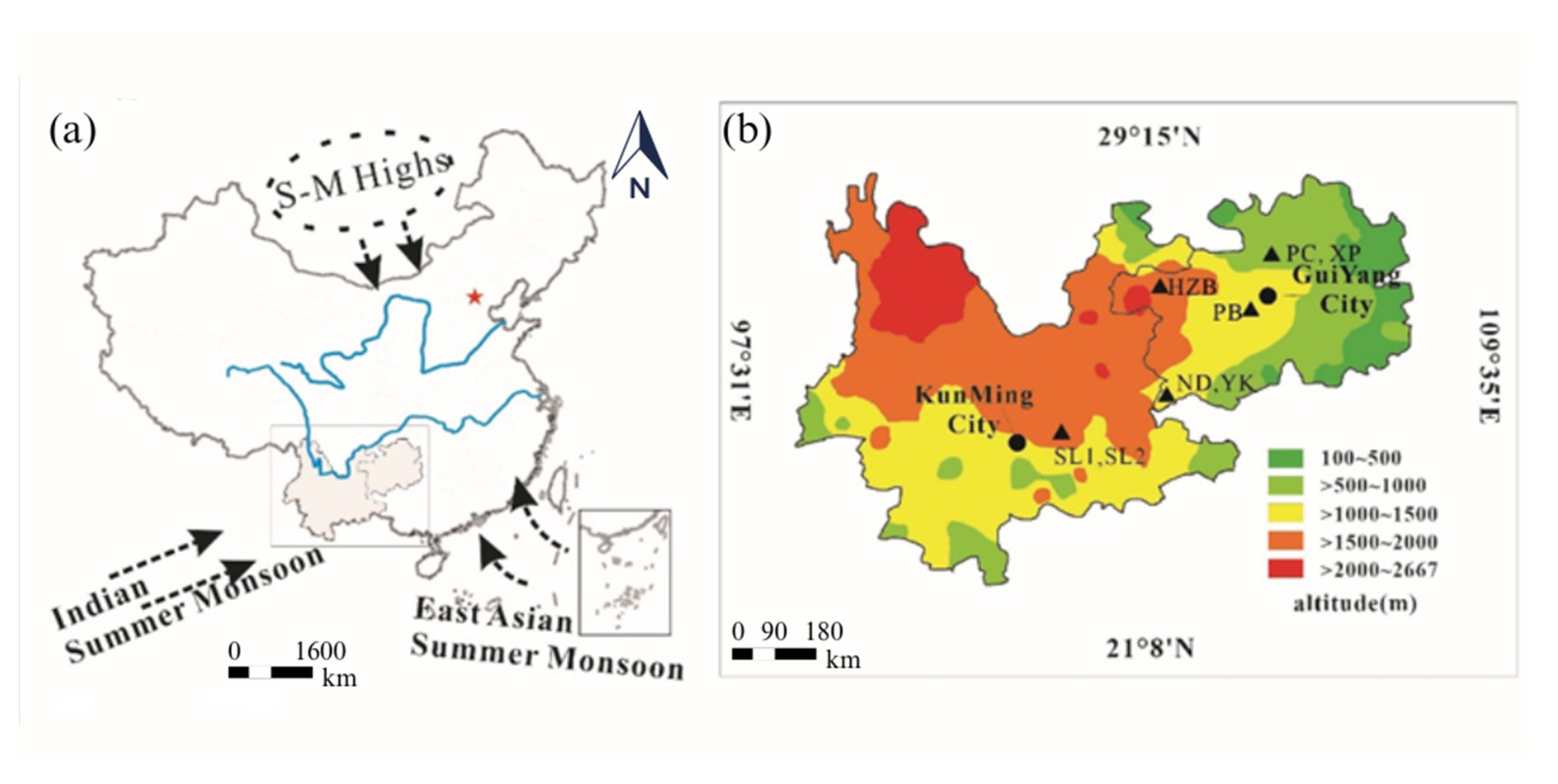 Sustainability | Free Full-Text | Determination of Paleoenvironmental  Changes by Using &delta;13C, 14C Dating and Rb/Sr Ratio in Critical Karst  Area of Yunnan-Guizhou Plateau, Southwestern China