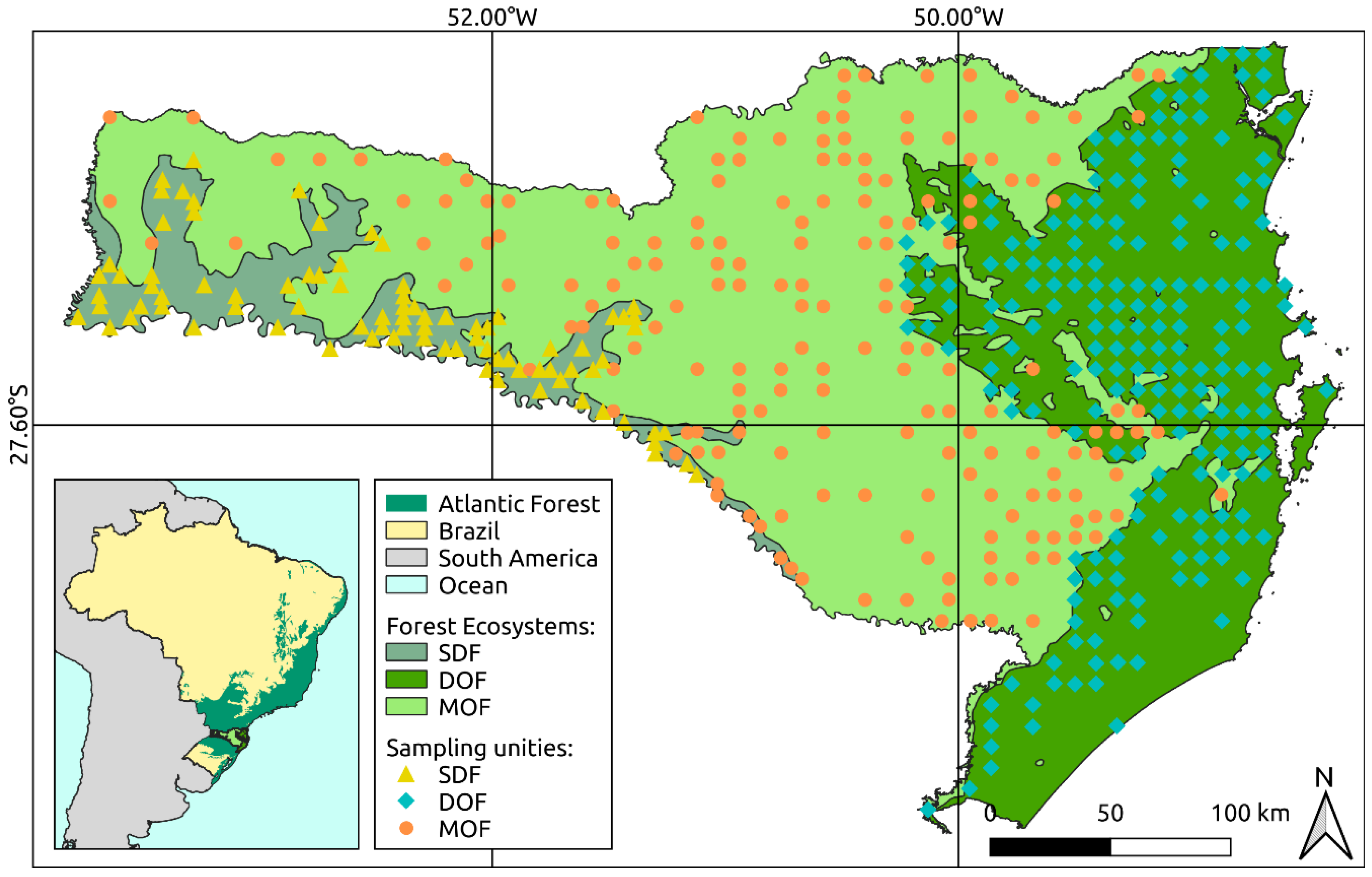 Atlantic Forest: Brazilian biome with most endangered species