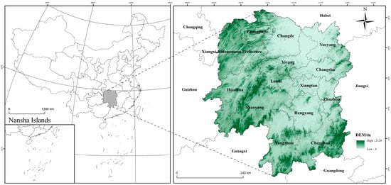 Sustainability | Free Full-Text | Regional Carbon Stock Response to Land  Use Structure Change and Multi-Scenario Prediction: A Case Study of Hunan  Province