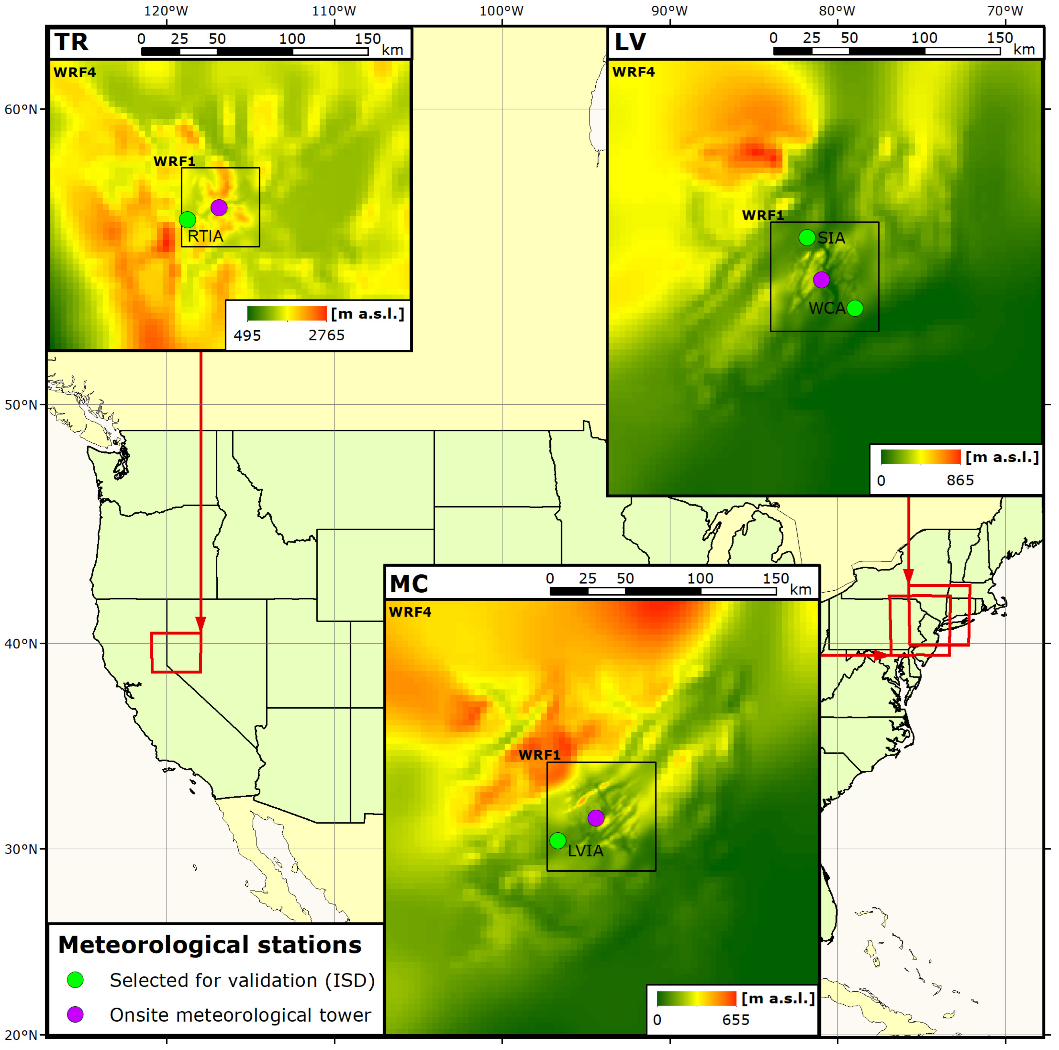 Sustainability Free Full Text Accuracy Assessment of WRF Model