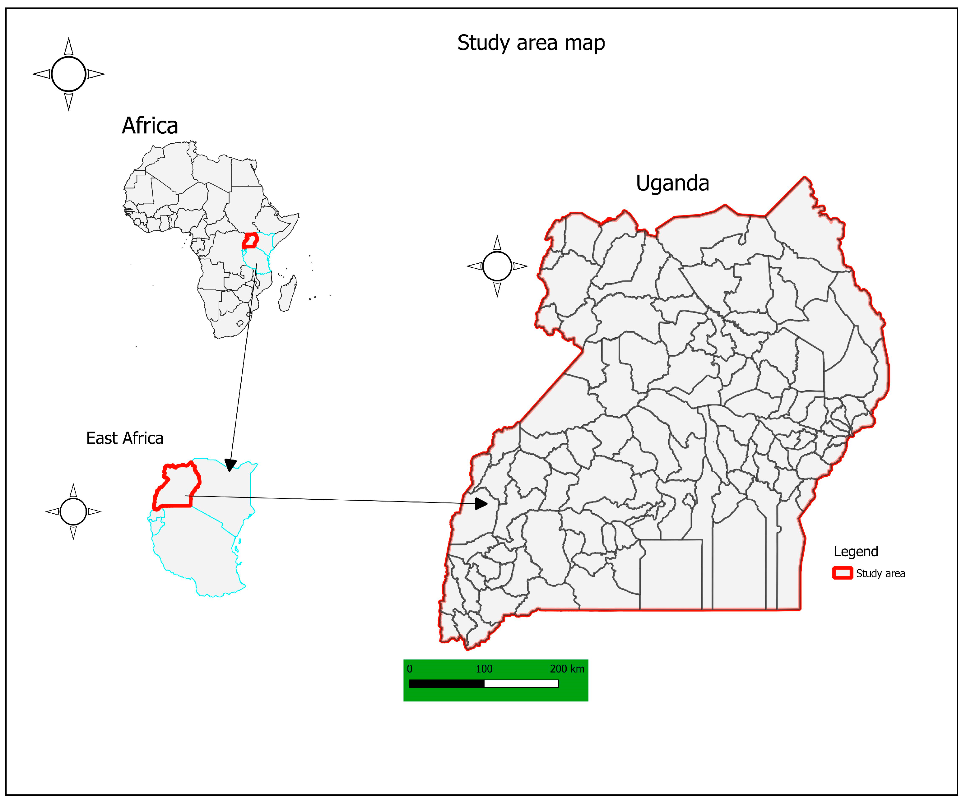 A Cross-Sectional Study of Prevalence and Spatial Patterns of Major Limb  Loss in the Acholi Sub-Region of Uganda