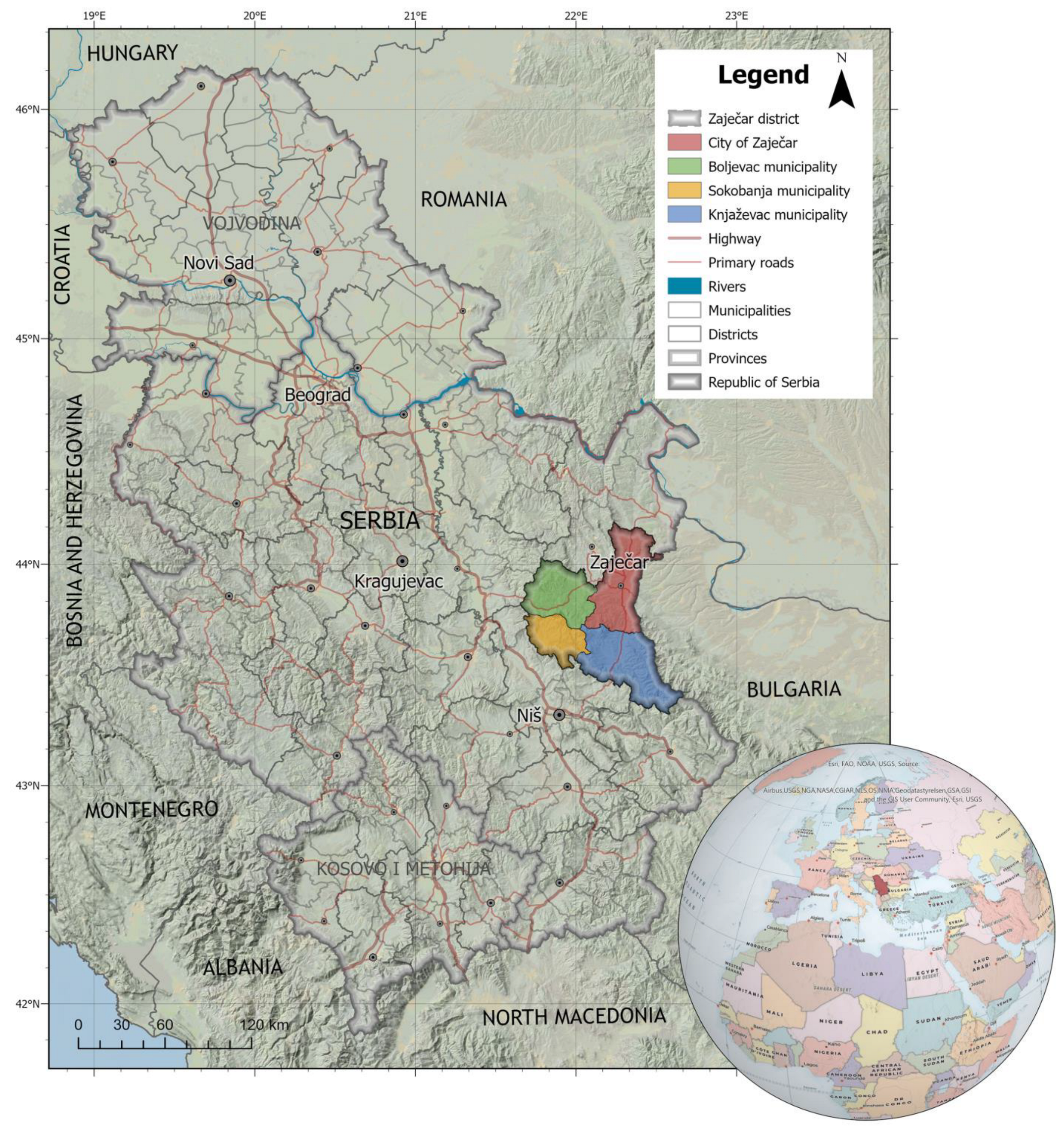 File:Location of Serbia in Europe, Vojvodina highlighted.png - Wikimedia  Commons