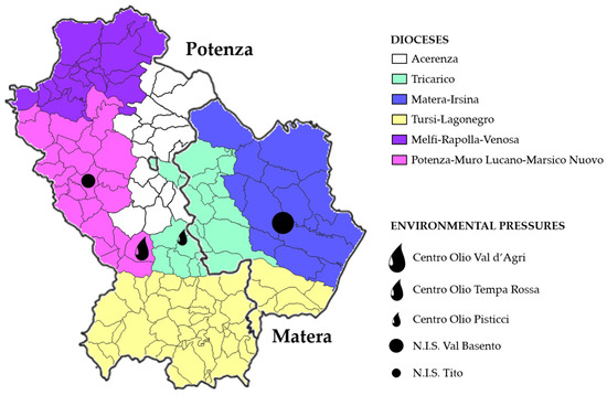 File:Map of comune of Muro Lucano (province of Potenza, region