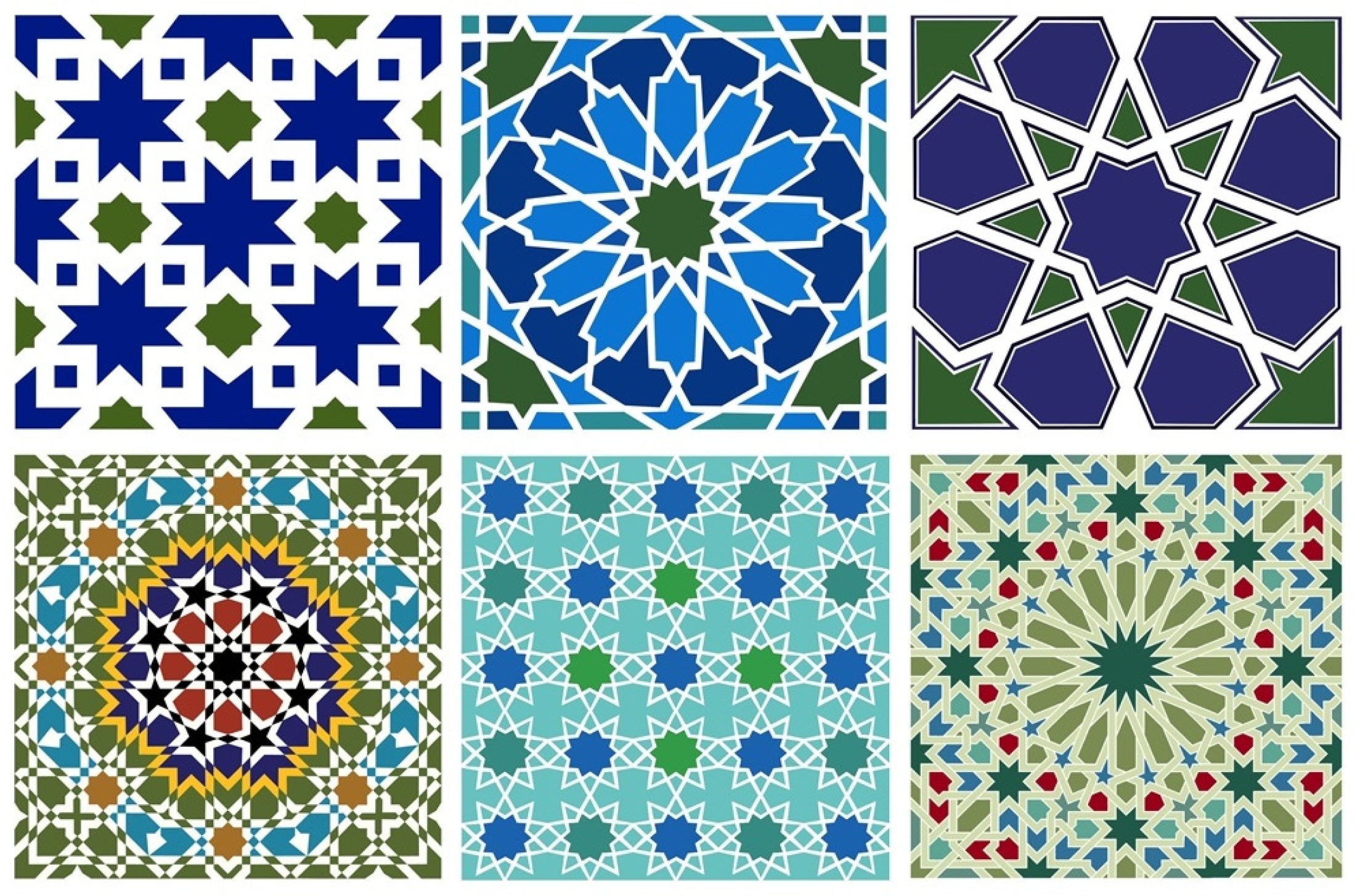 Complex Geometry of Islamic Design
