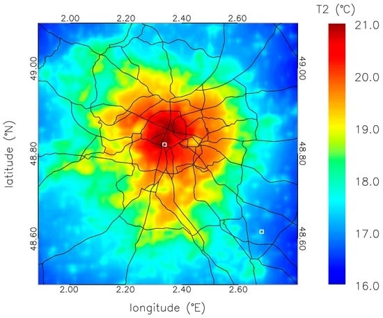 Urban Science | Free Full-Text | Urban Heat Island Intensification during  Hot Spells—The Case of Paris during the Summer of 2003