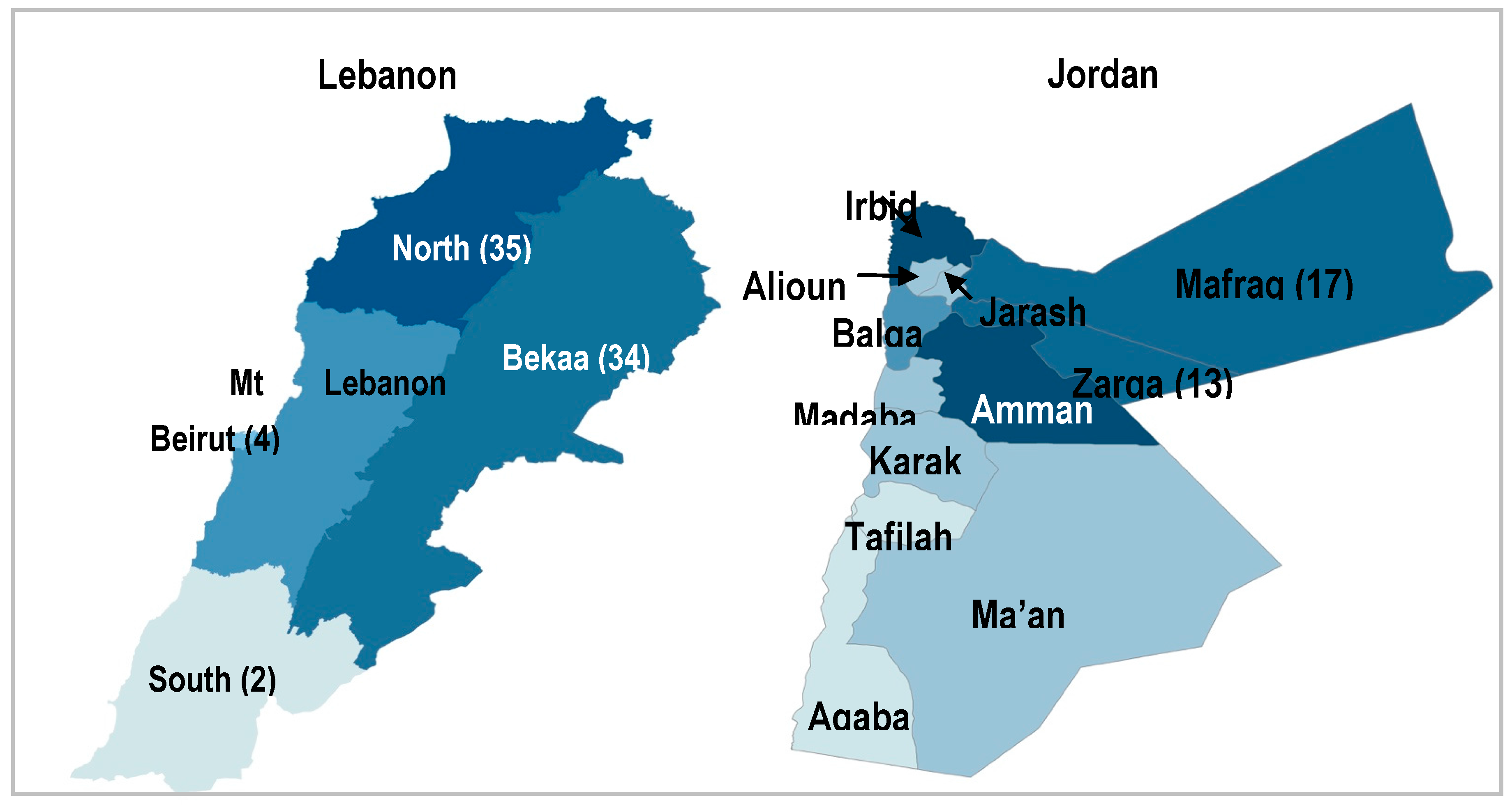 Vaccines | Free Full-Text | Challenges in Estimating Vaccine Coverage in  Refugee and Displaced Populations: Results From Household Surveys in Jordan  and Lebanon