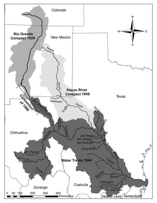 Water Free Full Text Existing Opportunities To Adapt The Rio Grande Bravo Basin Water Resources Allocation Framework Html