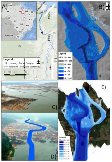 Water | Free Full-Text | Advanced 3D Mapping of Hydrodynamic Parameters for  the Analysis of Complex Flow Motions in a Submerged Bedrock Canyon of the  Tocantins River, Brazil