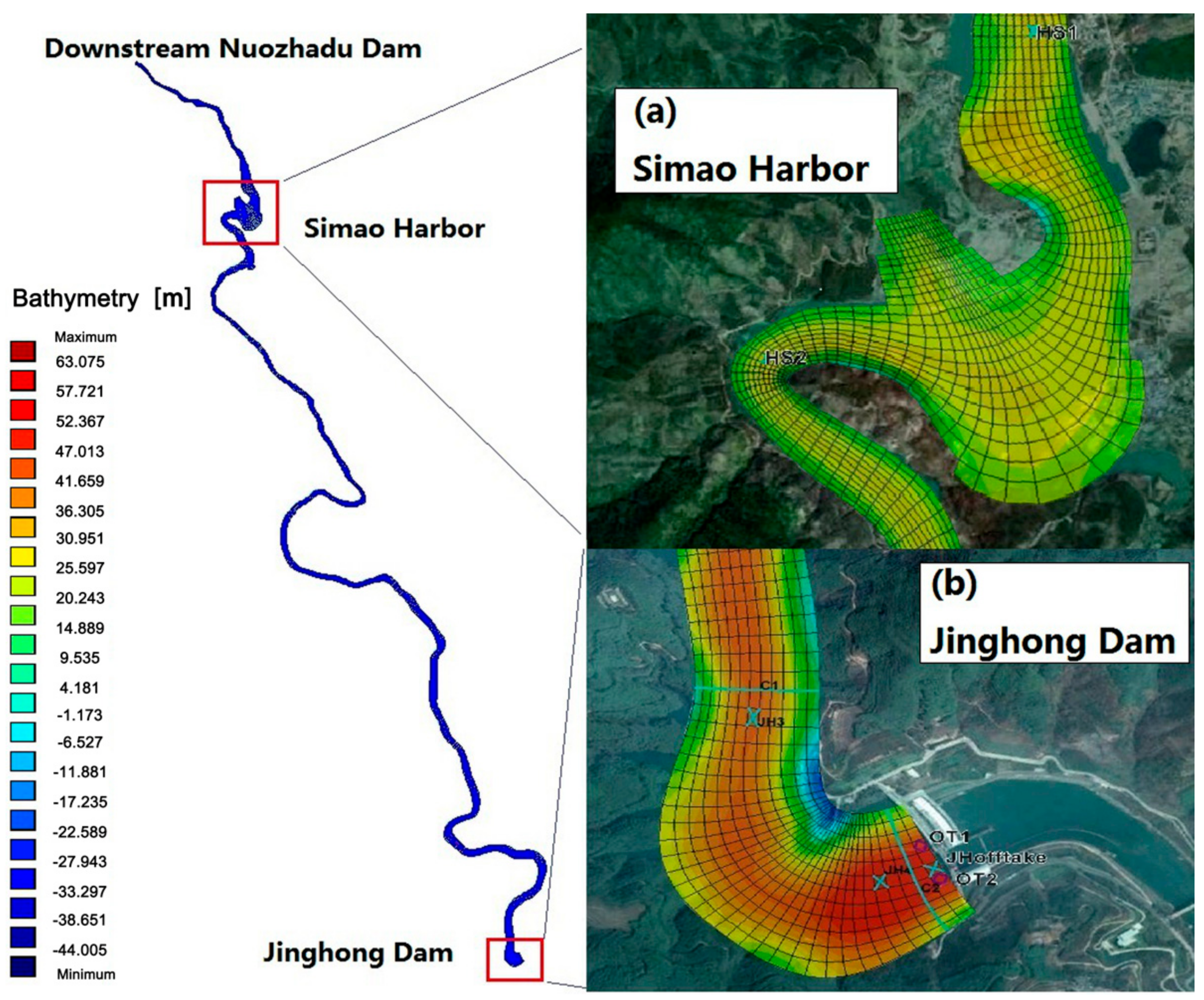 Water | Free Full-Text | Heating Impact of a Tropical Reservoir on  Downstream Water Temperature: A Case Study of the Jinghong Dam on the  Lancang River | HTML