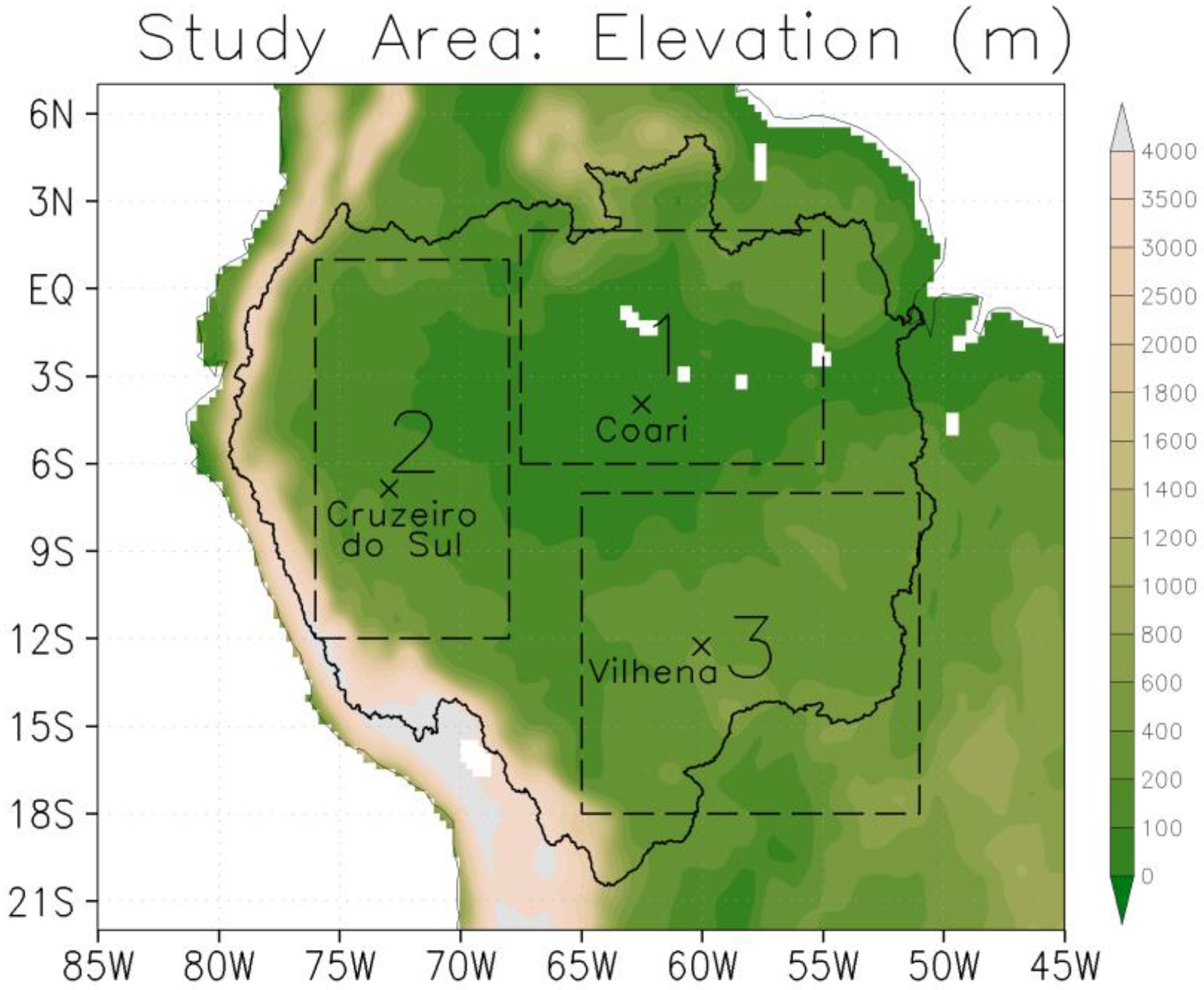 Water | Free Full-Text | Extreme Drought Events over the Amazon Basin: The  Perspective from the Reconstruction of South American Hydroclimate | HTML