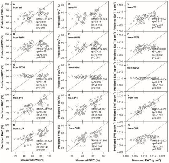 Water Free Full Text Evaluation Of Hyperspectral Reflectance Parameters To Assess The Leaf Water Content In Soybean Html