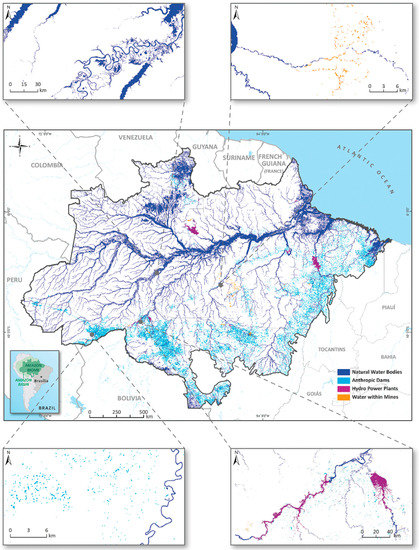 Water | Free Full-Text | Long-Term Annual Surface Water Change in the  Brazilian Amazon Biome: Potential Links with Deforestation, Infrastructure  Development and Climate Change | HTML