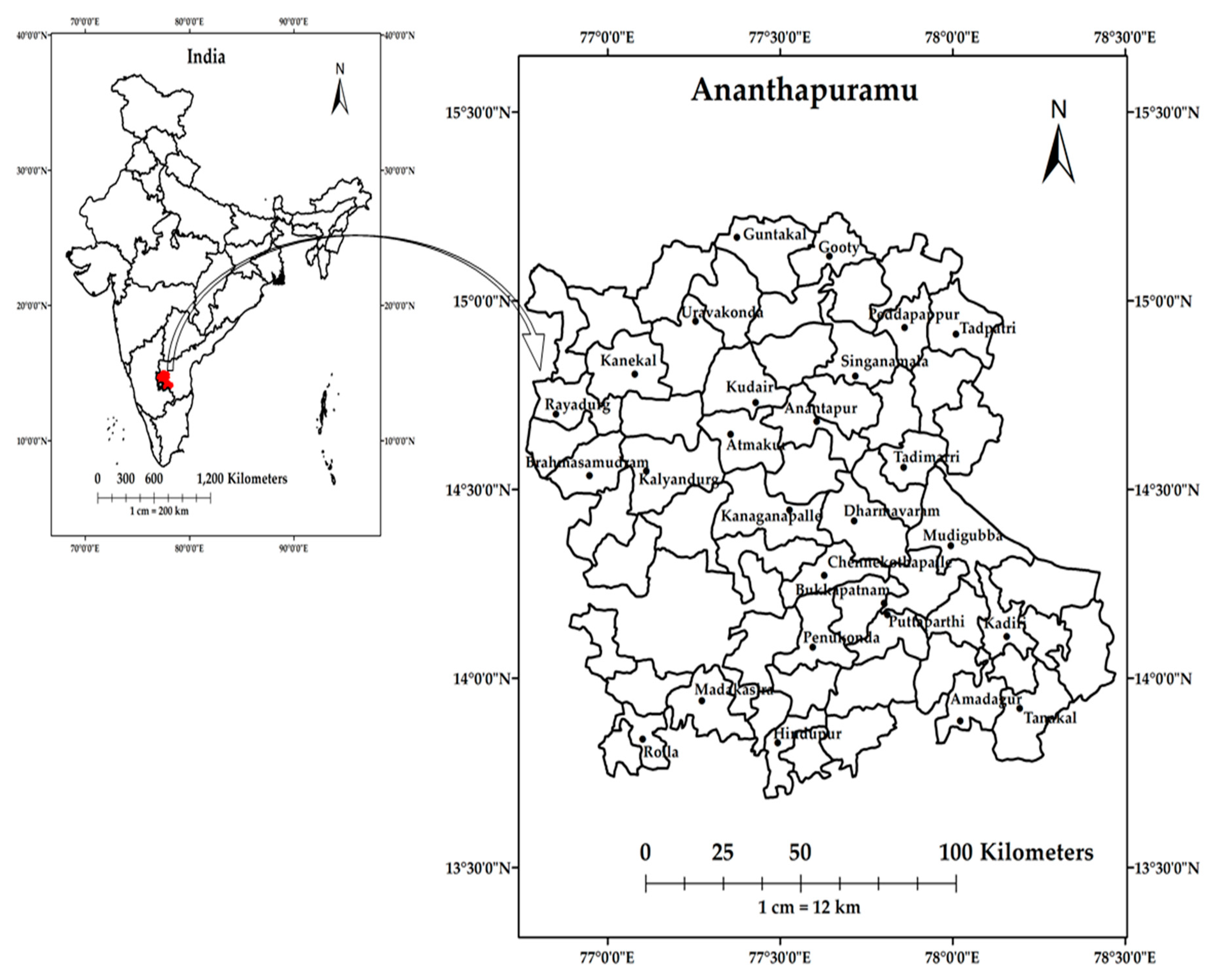 Ramana Ramana Sex Video - Water | Free Full-Text | Long-Term Homogeneity, Trend, and Change-Point  Analysis of Rainfall in the Arid District of Ananthapuramu, Andhra Pradesh  State, India
