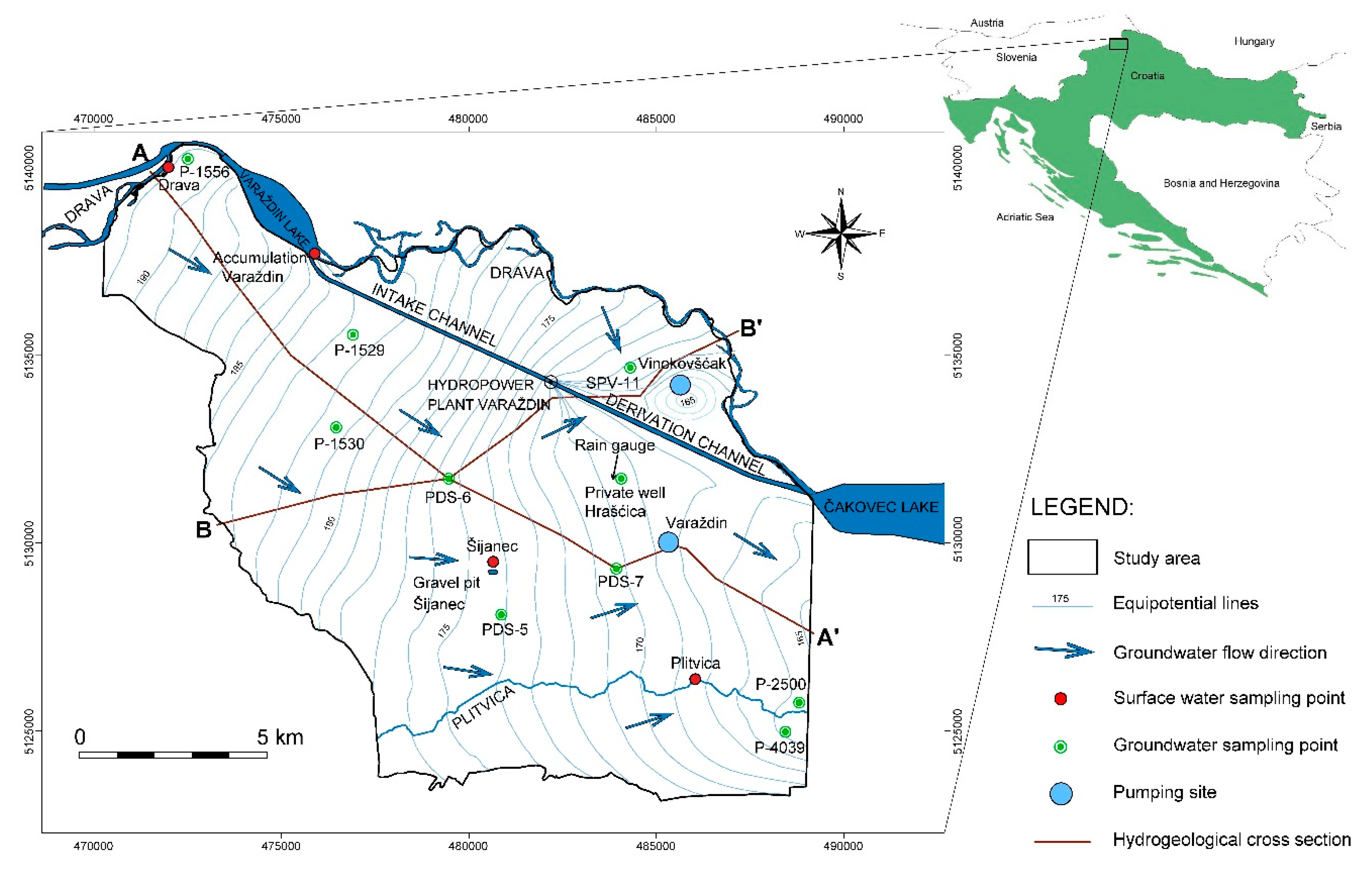 Water | Free Full-Text | Application of Stable Water Isotopes to Improve  Conceptual Model of Alluvial Aquifer in the Varaždin Area | HTML