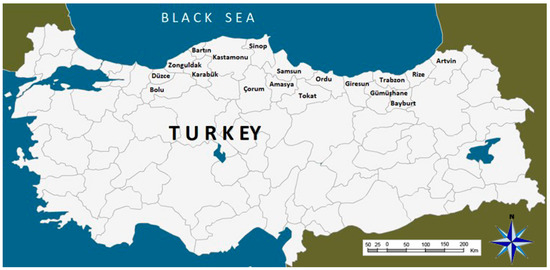 water free full text combined use of graphical and statistical approaches for analyzing historical precipitation changes in the black sea region of turkey html