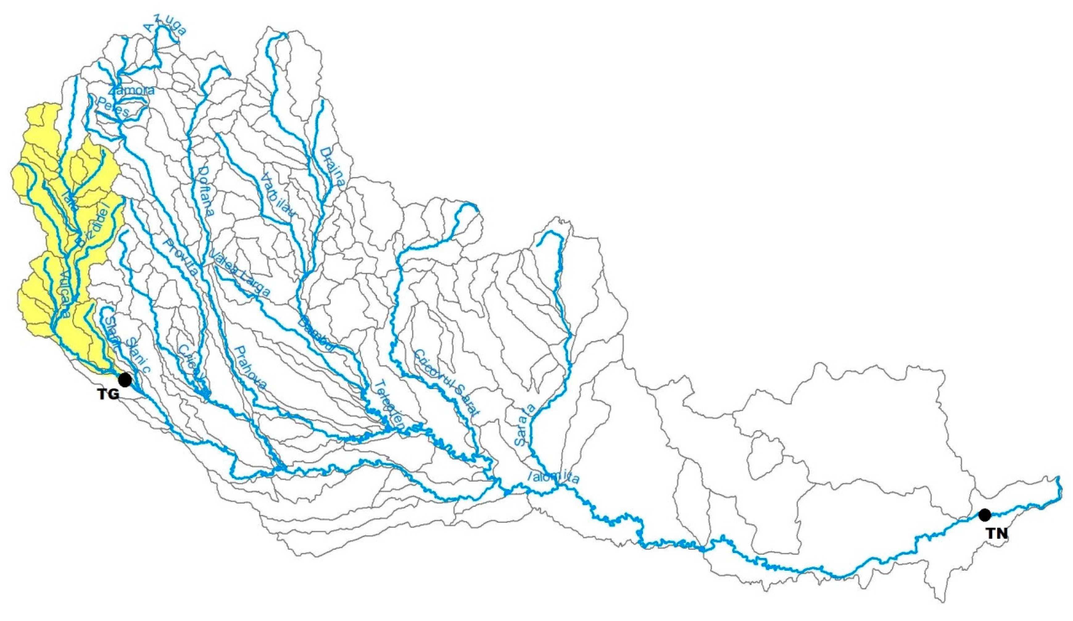 Water | Free Full-Text | Evaluation of Water Quality in Ialomita River  Basin in Relationship with Land Cover Patterns | HTML
