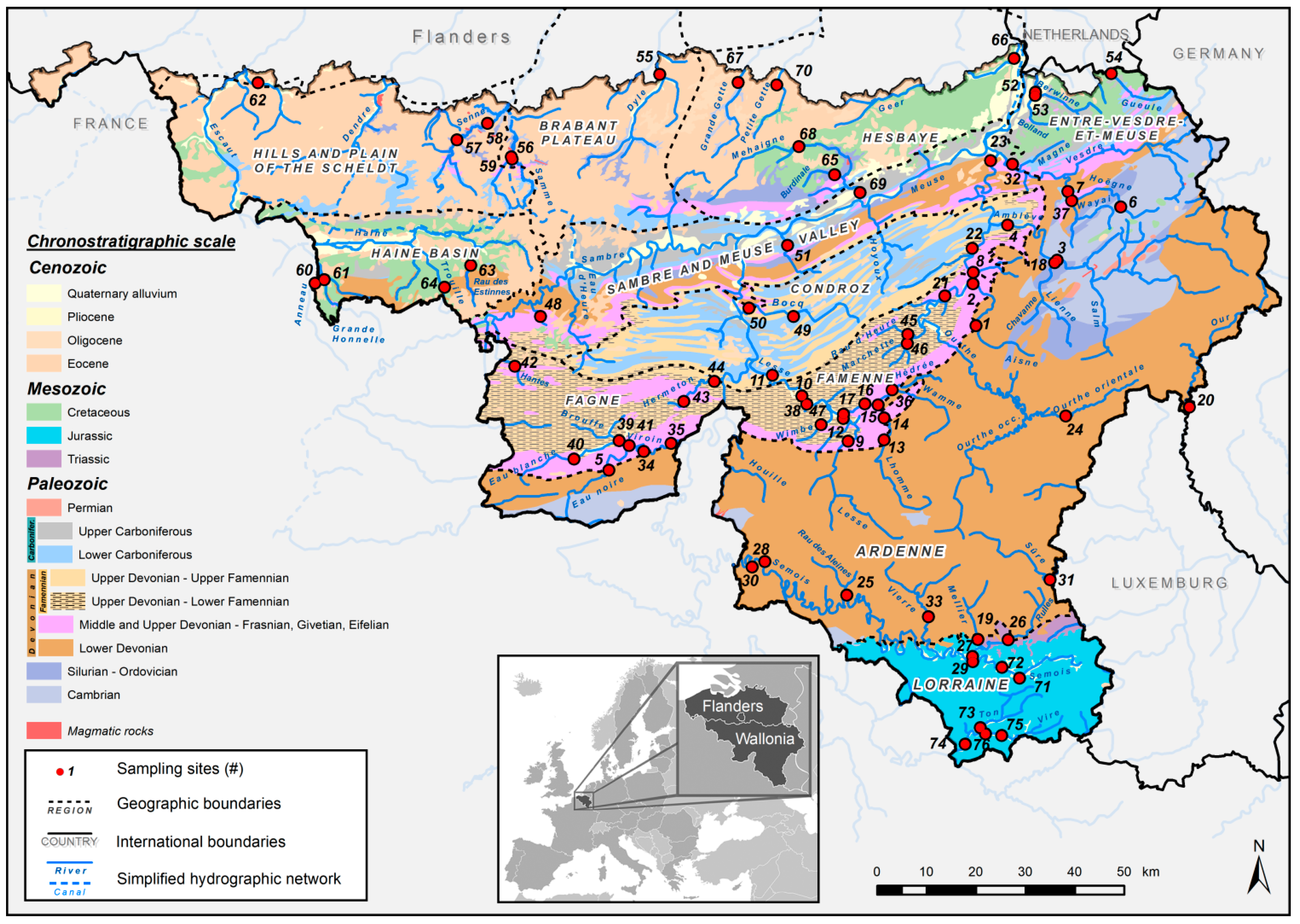 Water Free Full Text Return Period Of Characteristic Discharges From The Comparison Between Partial Duration And Annual Series Application To The Walloon Rivers Belgium Html