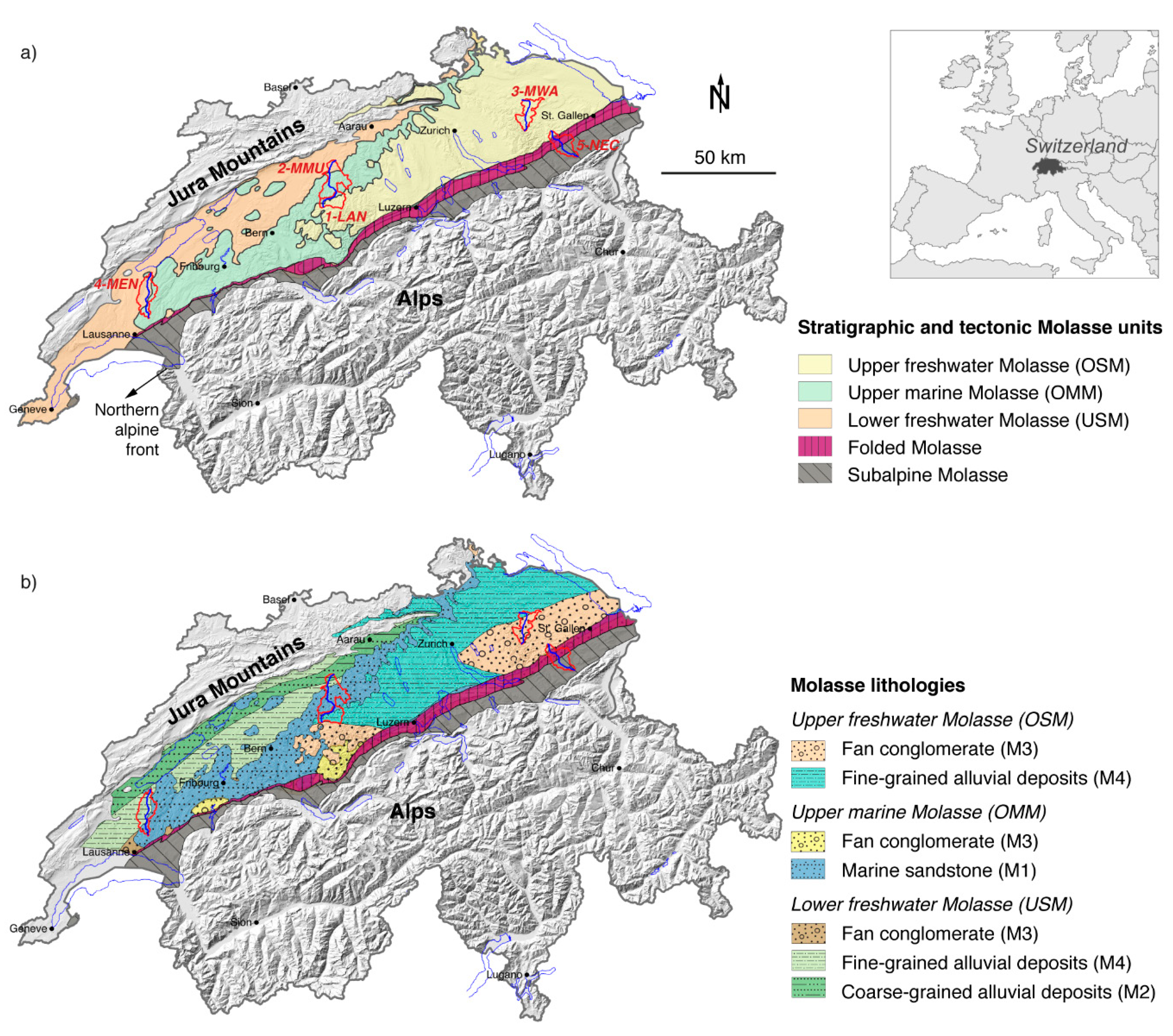 Water | Free Full-Text | Lithological and Tectonic Control on Groundwater  Contribution to Stream Discharge During Low-Flow Conditions