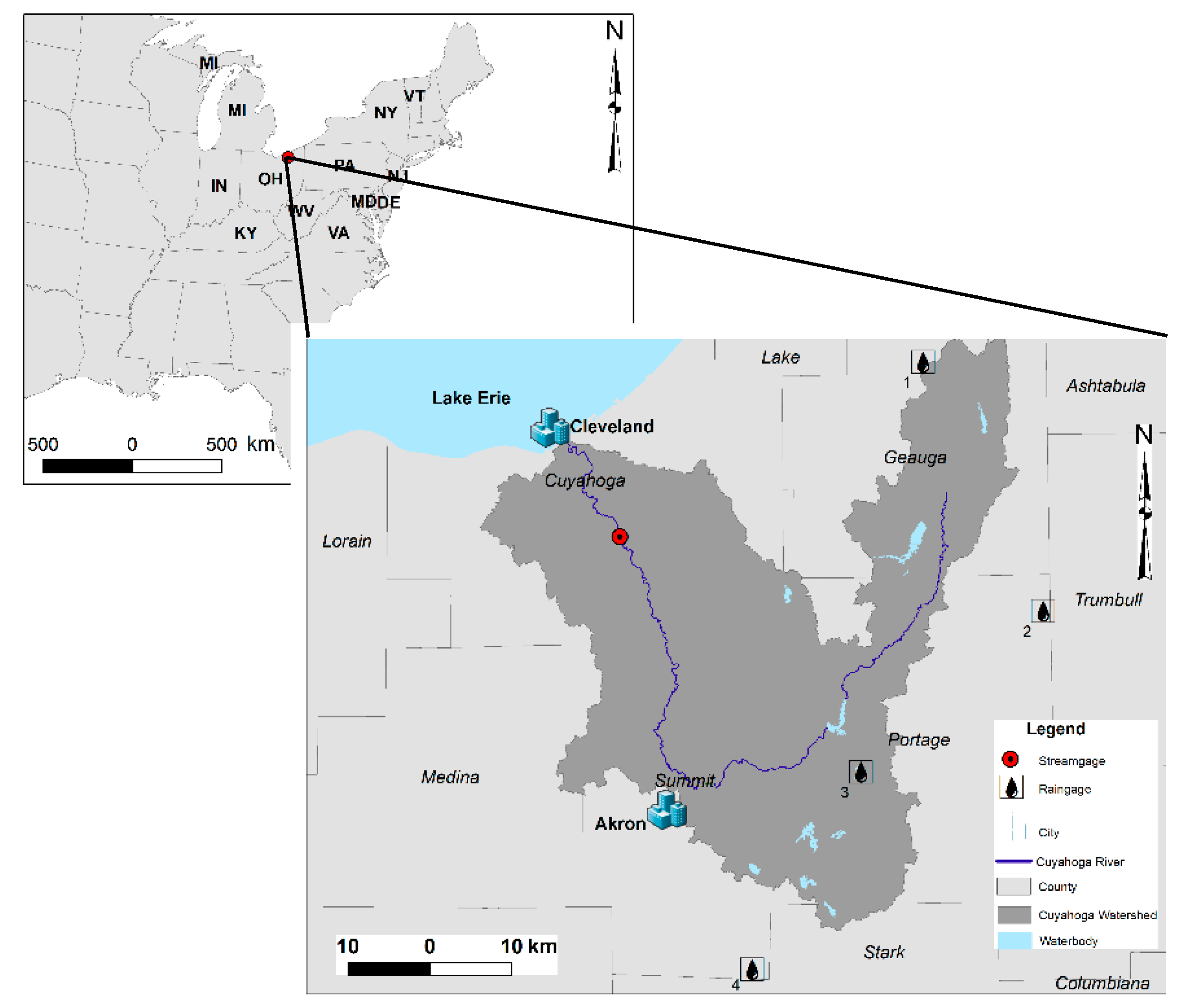 Water | Free Full-Text | A Regression-Based Prediction Model of Suspended  Sediment Yield in the Cuyahoga River in Ohio Using Historical Satellite  Images and Precipitation Data