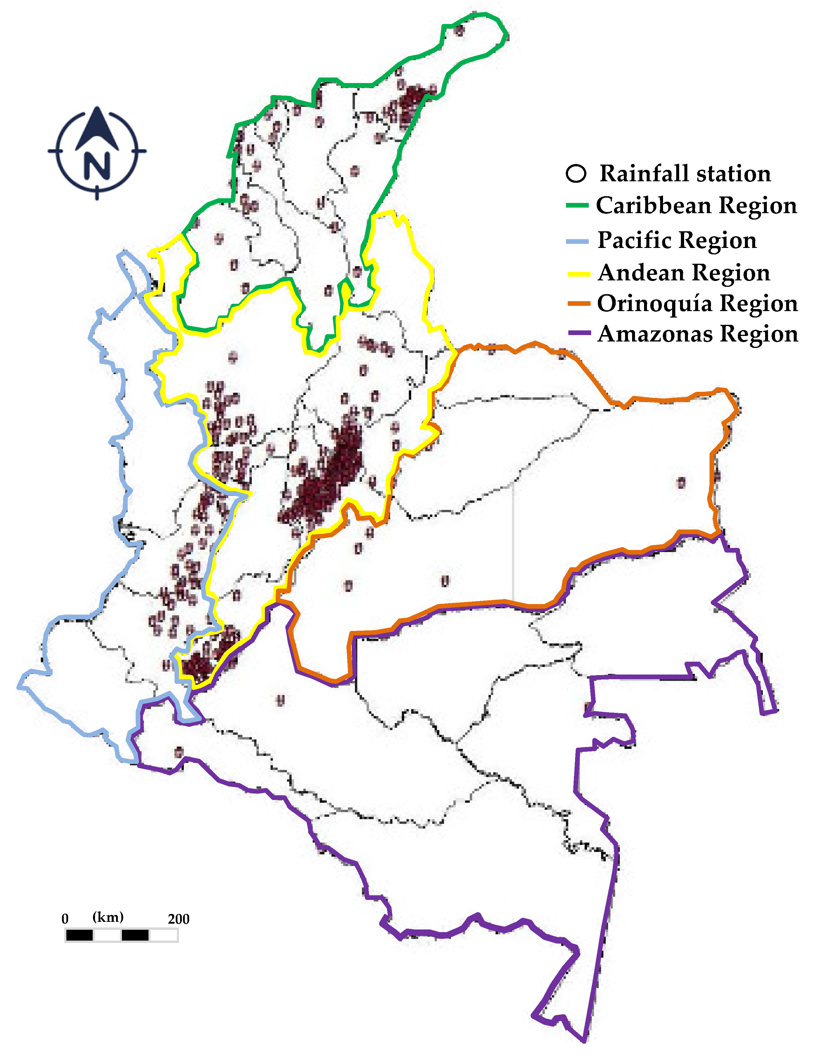 Water | Free Full-Text | Selection of Hydrological Probability  Distributions for Extreme Rainfall Events in the Regions of Colombia