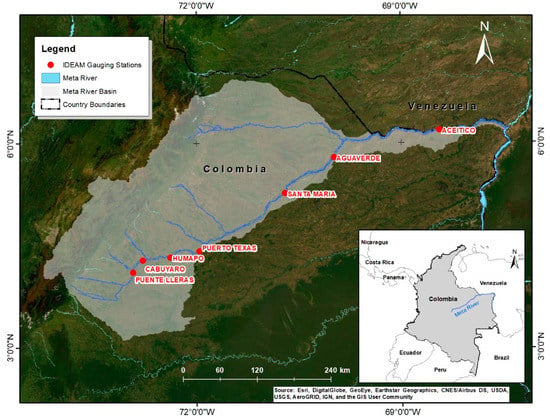 Trends in the minimum annual river flow on the (a) upstream and (b)