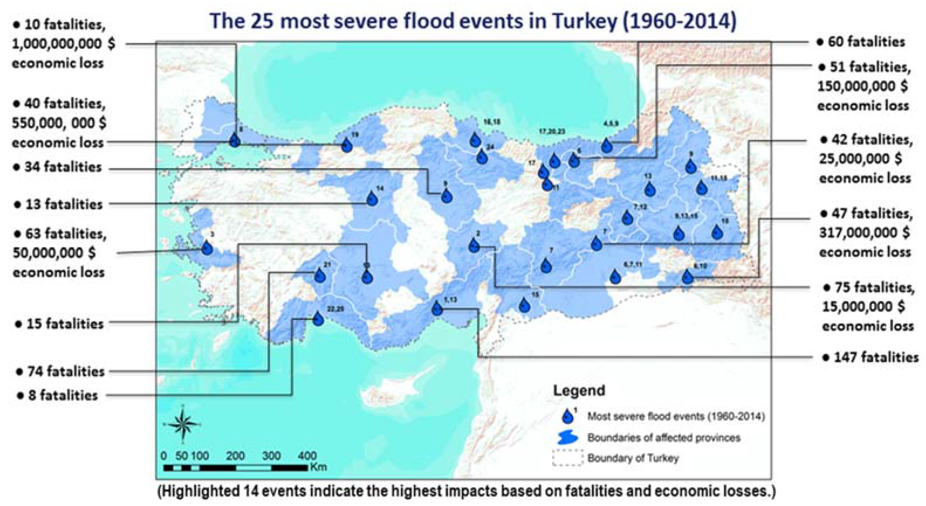 water free full text analysis of the most severe flood events in turkey 1960 2014 which triggering mechanisms and aggravating pathways can be identified html