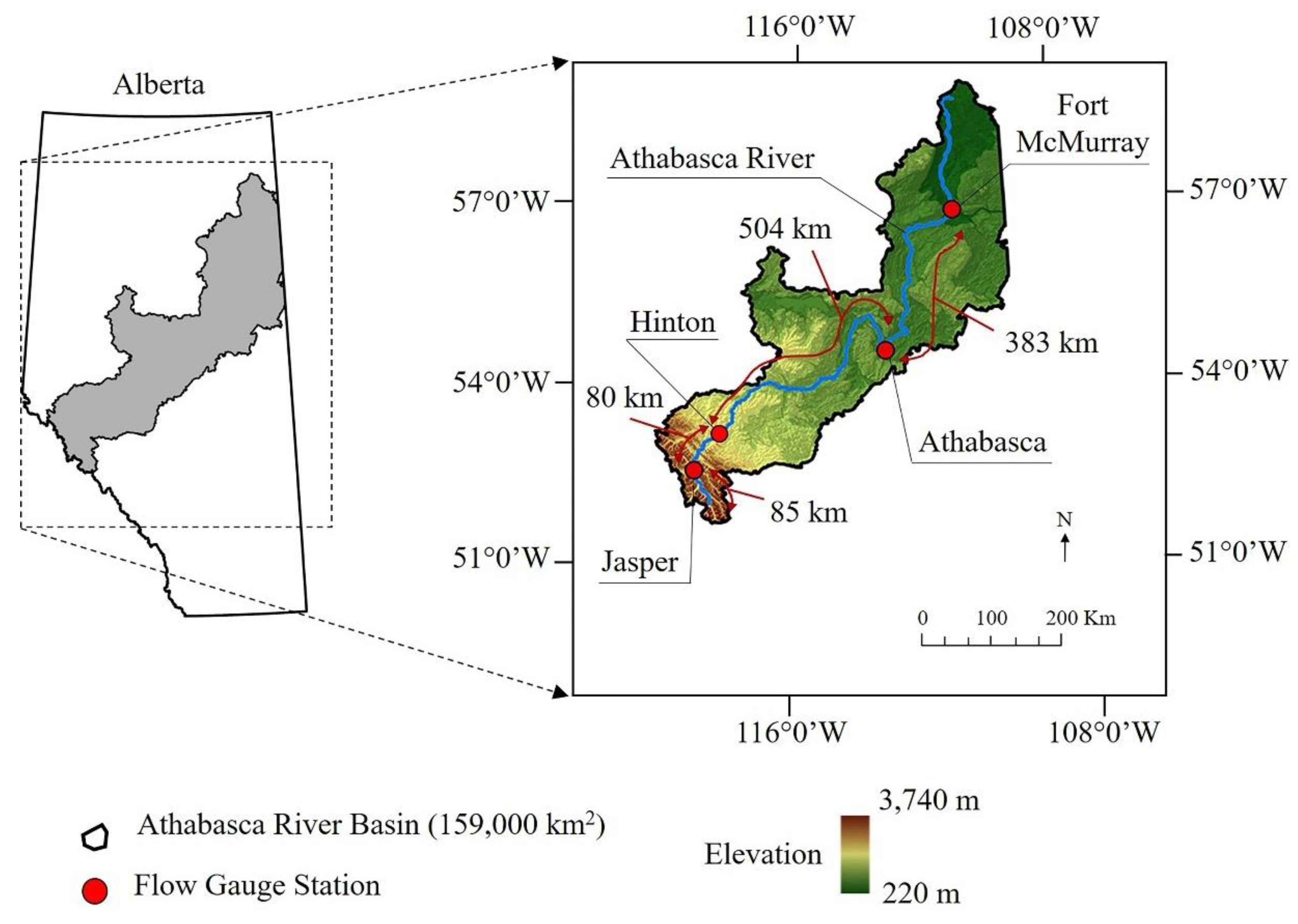 About the Athabasca River Basin