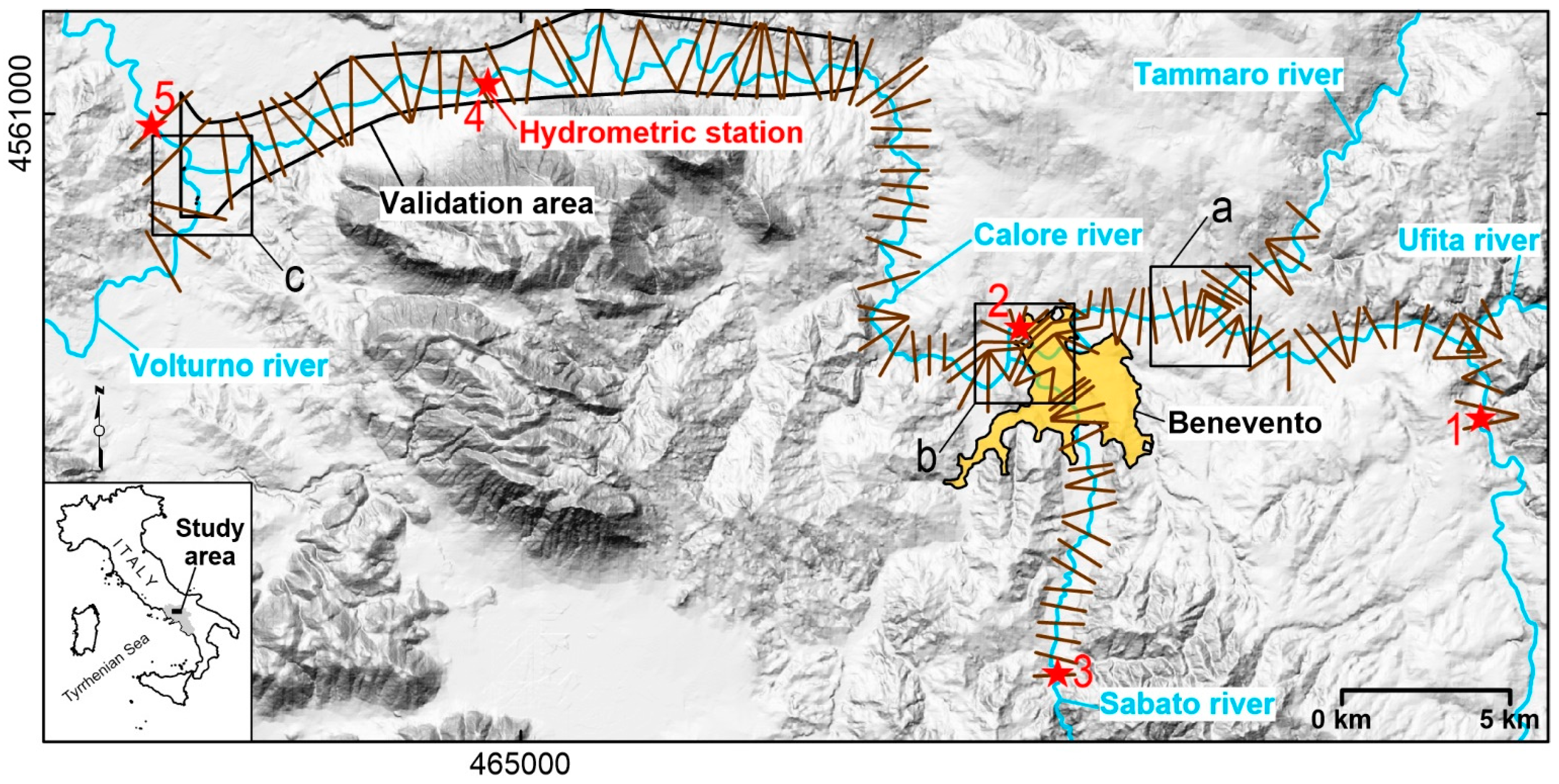 Hydrometric stations in arid zones