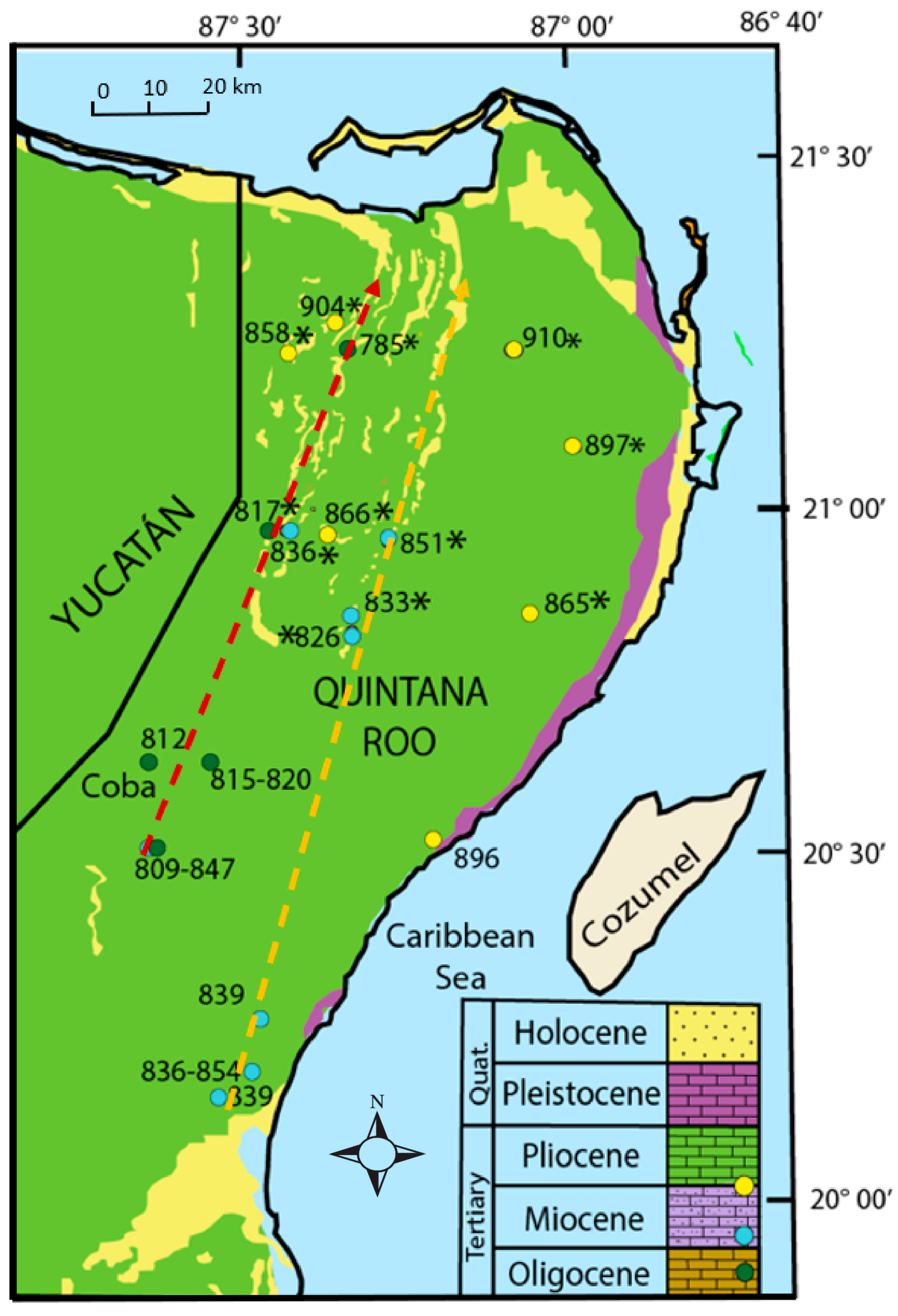 Yucatan  Karst Geochemistry and Hydrogeology