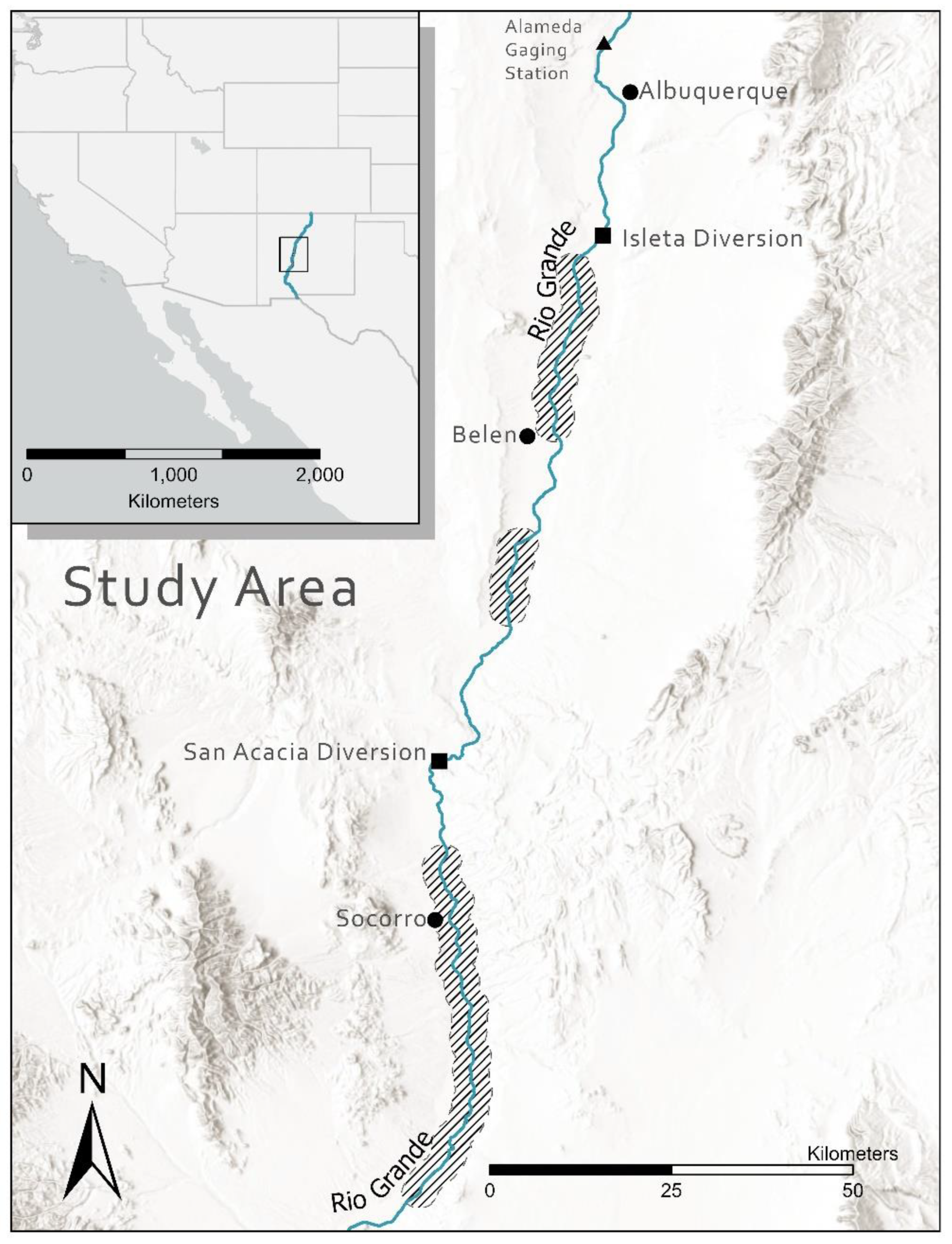 Water | Free Full-Text | Fish Rescue during Streamflow Intermittency May  Not Be Effective for Conservation of Rio Grande Silvery Minnow | HTML