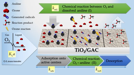 Water Free Full Text Heterogeneous Catalytic Ozonation Of Aniline Contaminated Waters A Three Phase Modelling Approach Using Tio2 Gac Html