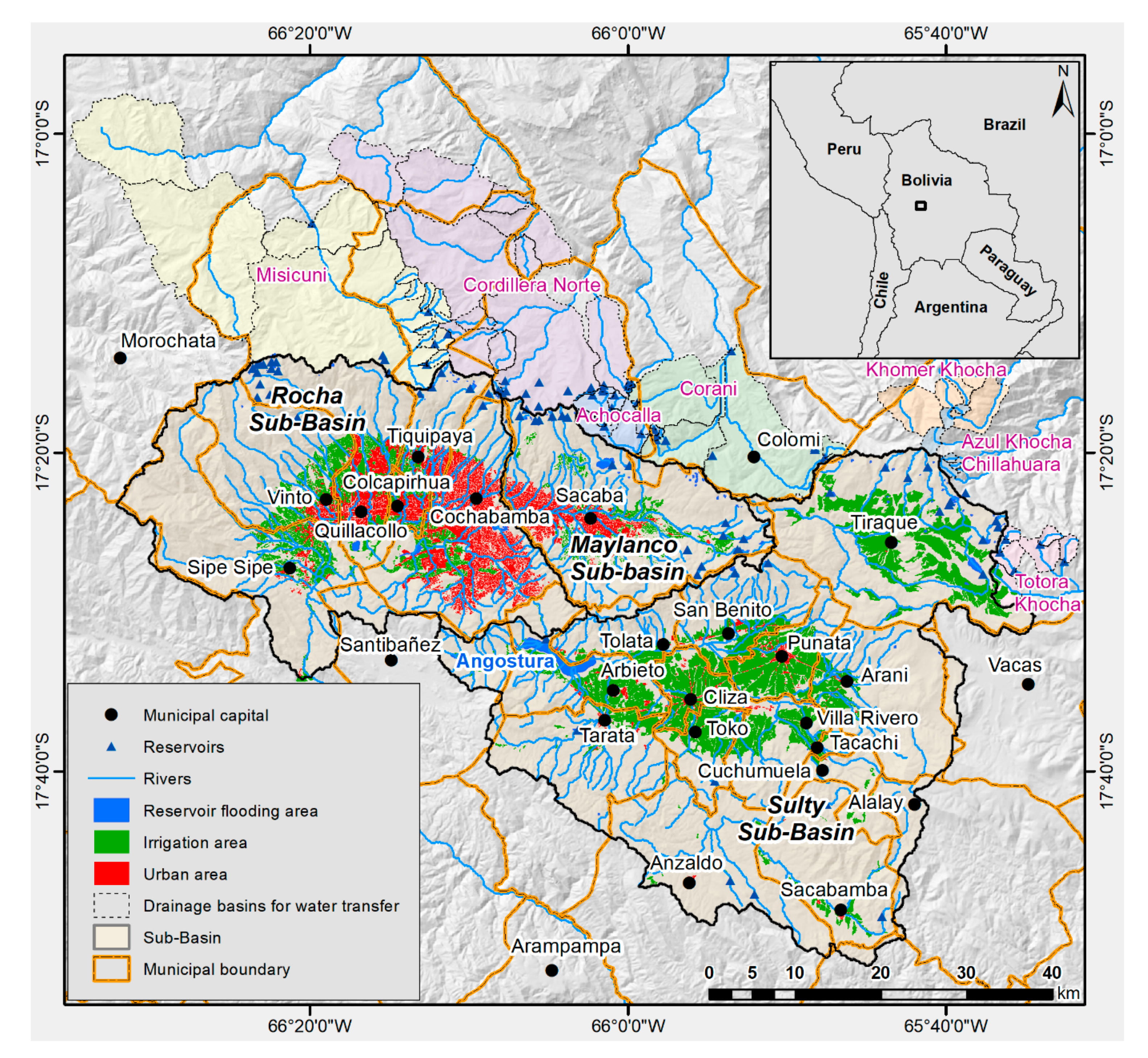 Water | Free Full-Text | Delving into the Divisive Waters of River Basin  Planning in Bolivia: A Case Study in the Cochabamba Valley
