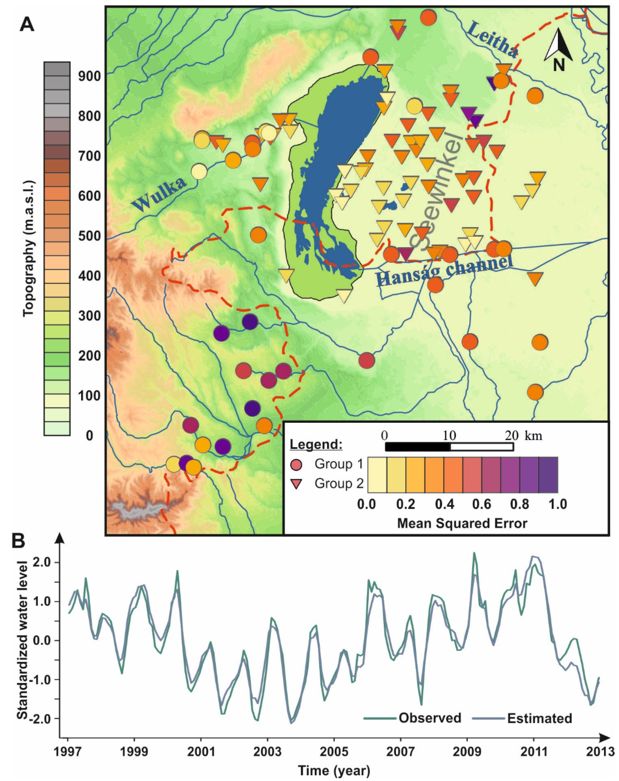 Water | Free Full-Text | A New Approach in Determining the Decadal Common  Trends in the Groundwater Table of the Watershed of Lake “Neusiedlersee”