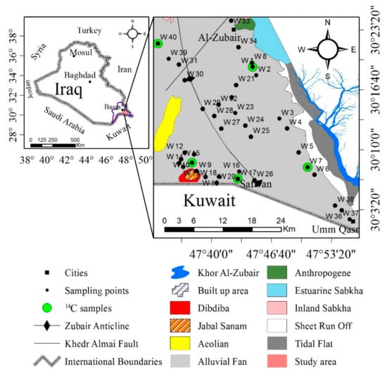 Water Free Full Text Possible Sources Of Salinity In The Upper Dibdibba Aquifer Basrah Iraq Html