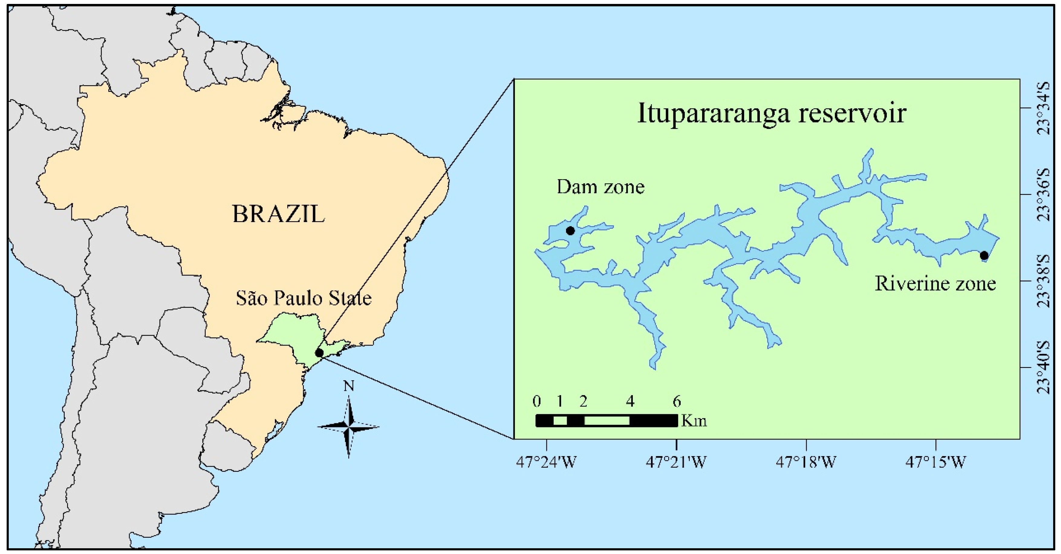Water | Free Full-Text | Influence of Environmental Factors on Occurrence  of Cyanobacteria and Abundance of Saxitoxin-Producing Cyanobacteria in a  Subtropical Drinking Water Reservoir in Brazil | HTML
