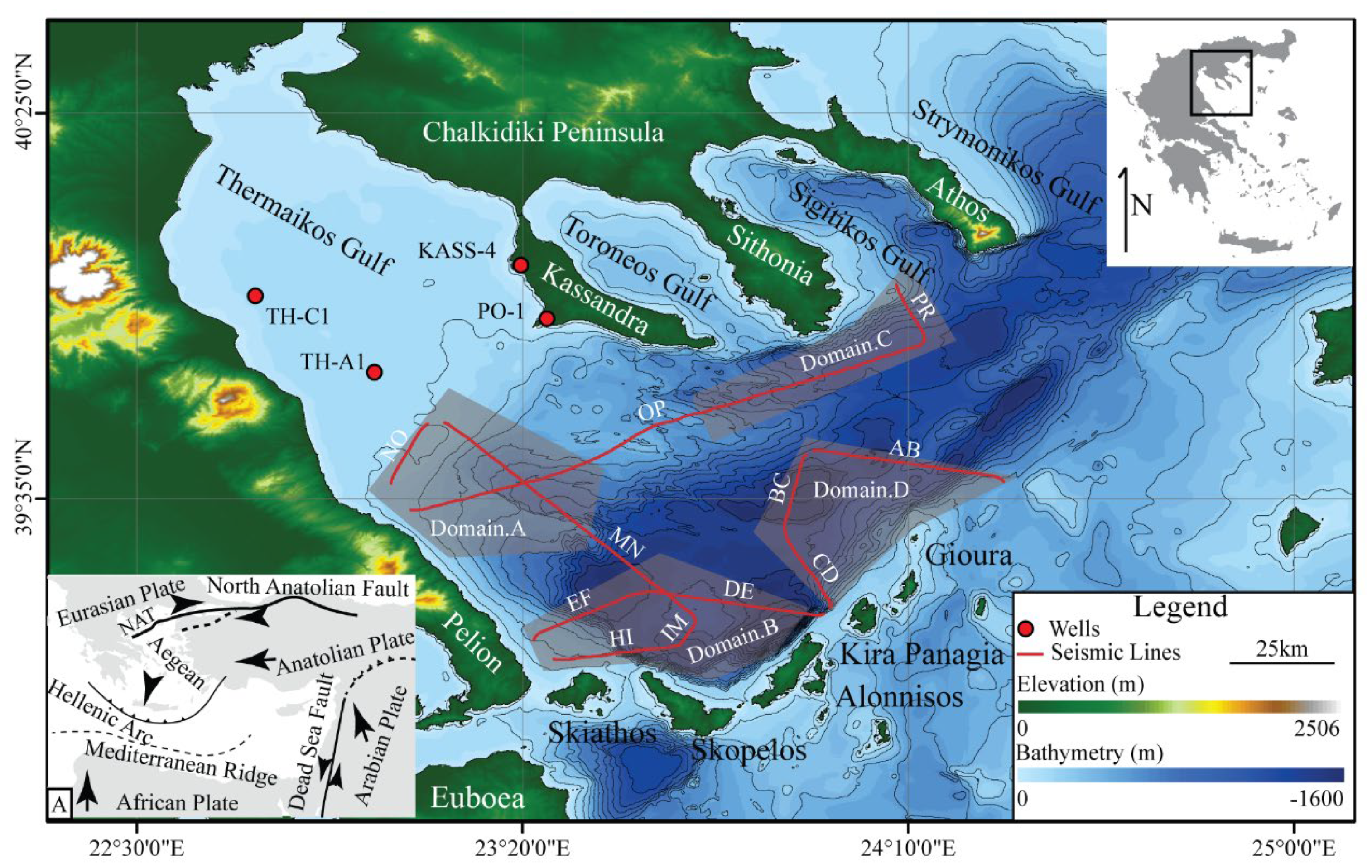 PDF) The North Evia Gulf Rift System in Central Greece: An