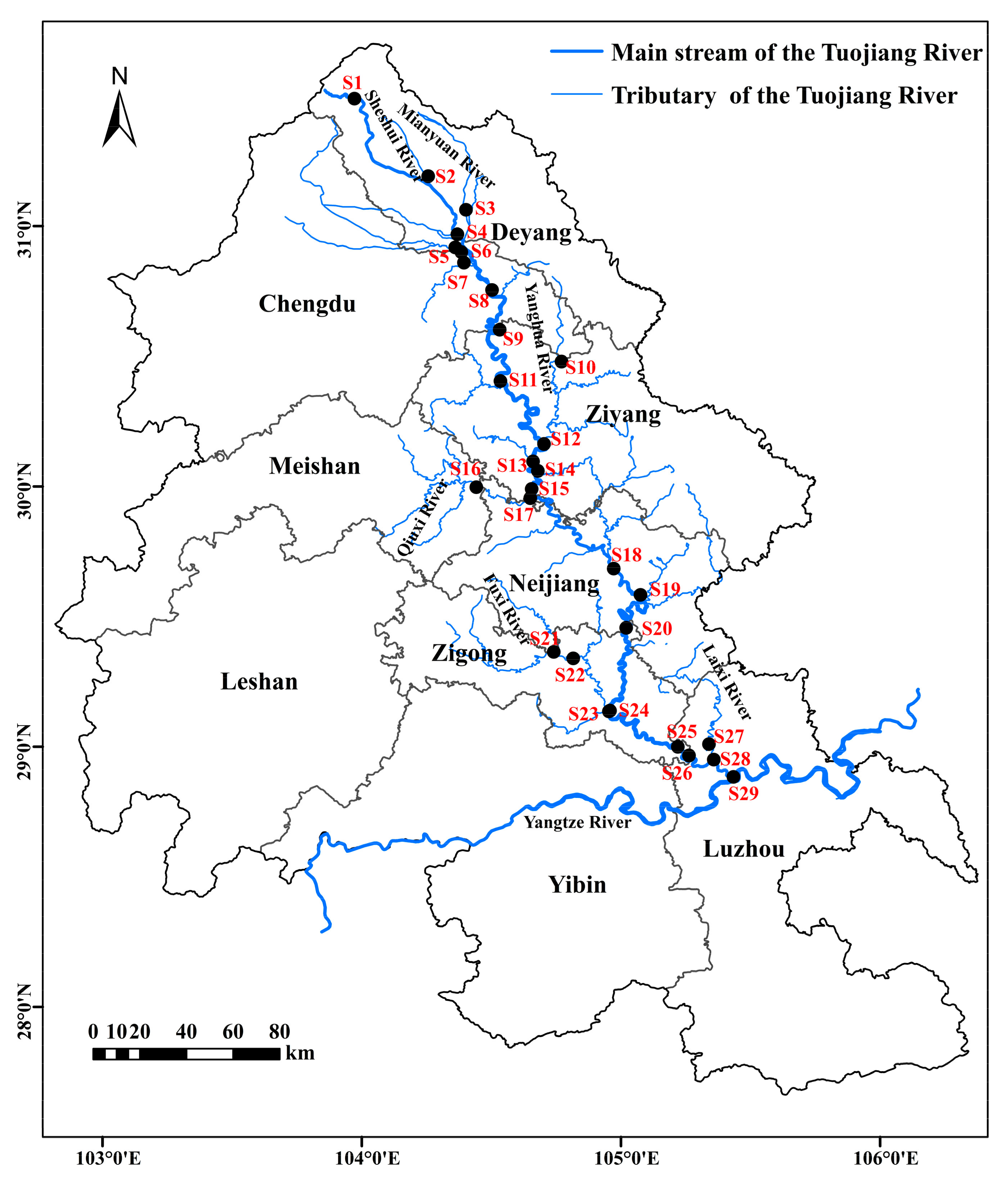 Water | Free Full-Text | Spatial&ndash;Temporal Distribution of Phosphorus  Fractions and Their Relationship in Water&ndash;Sediment Phases in the  Tuojiang River, China