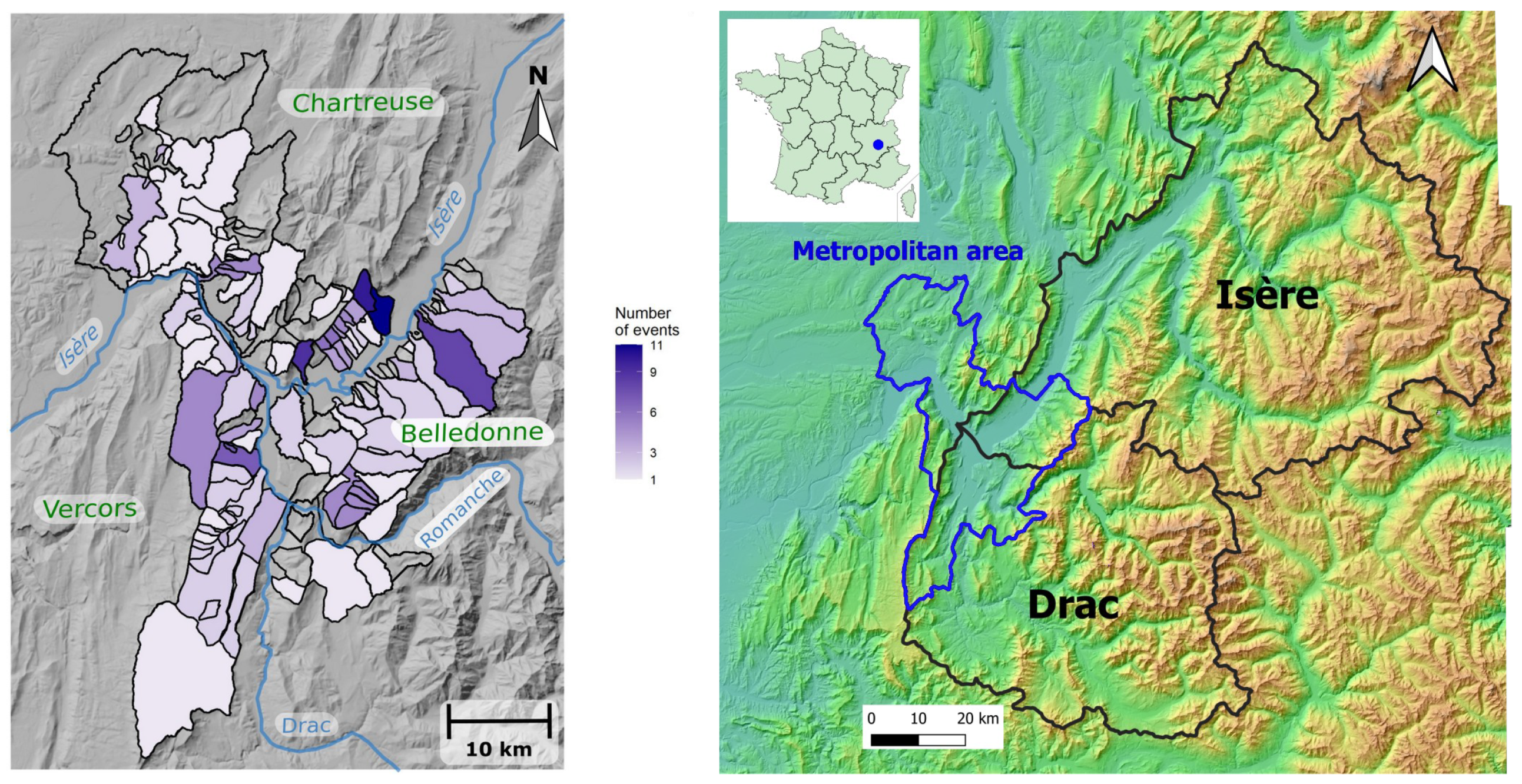Water | Free Full-Text | Reported Occurrence of Multiscale Flooding in an  Alpine Conurbation over the Long Run (1850&ndash;2019)