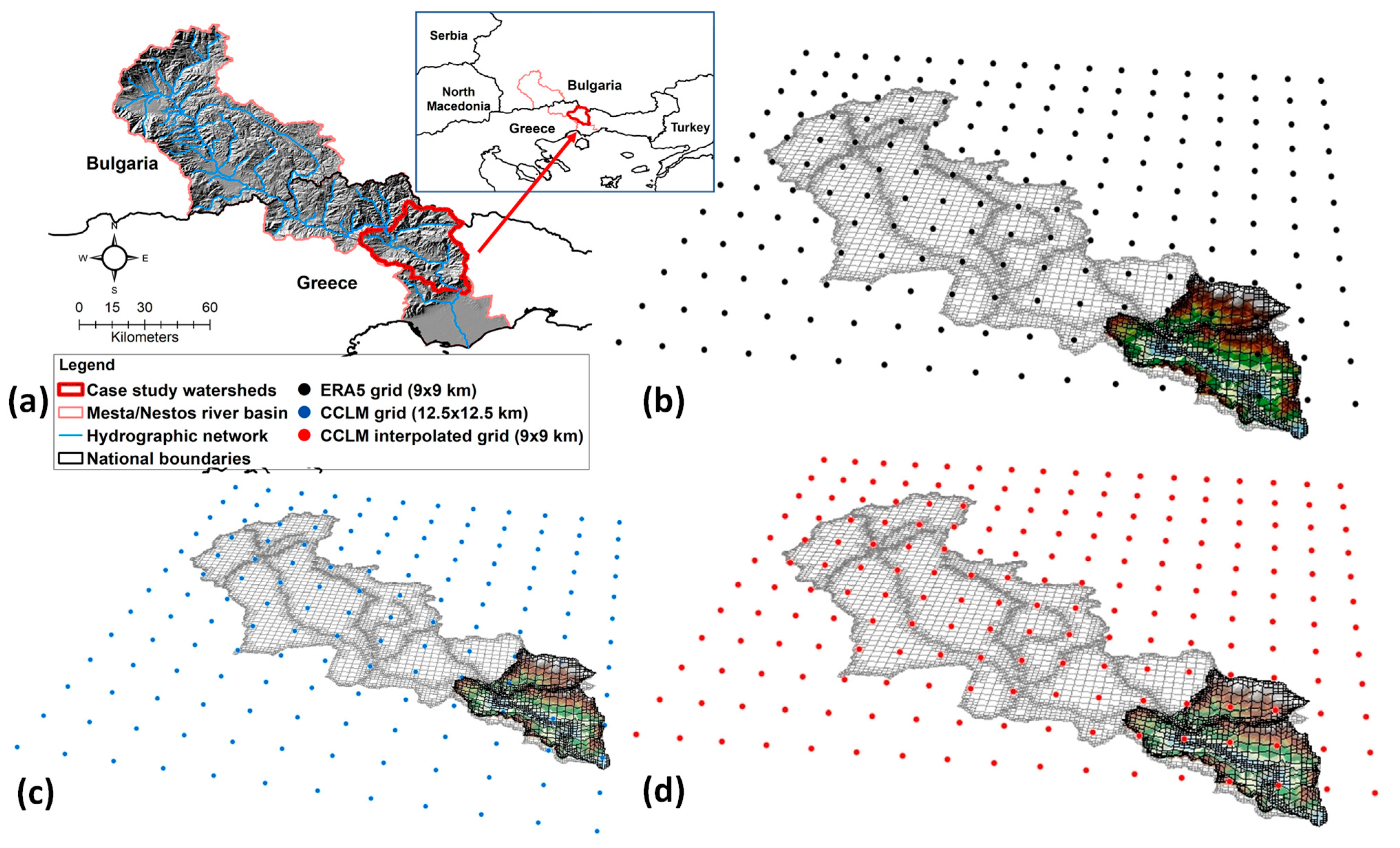 Water | Free Full-Text | Spatio-Temporal Interpolation and Bias Correction  Ordering Analysis for Hydrological Simulations: An Assessment on a  Mountainous River Basin