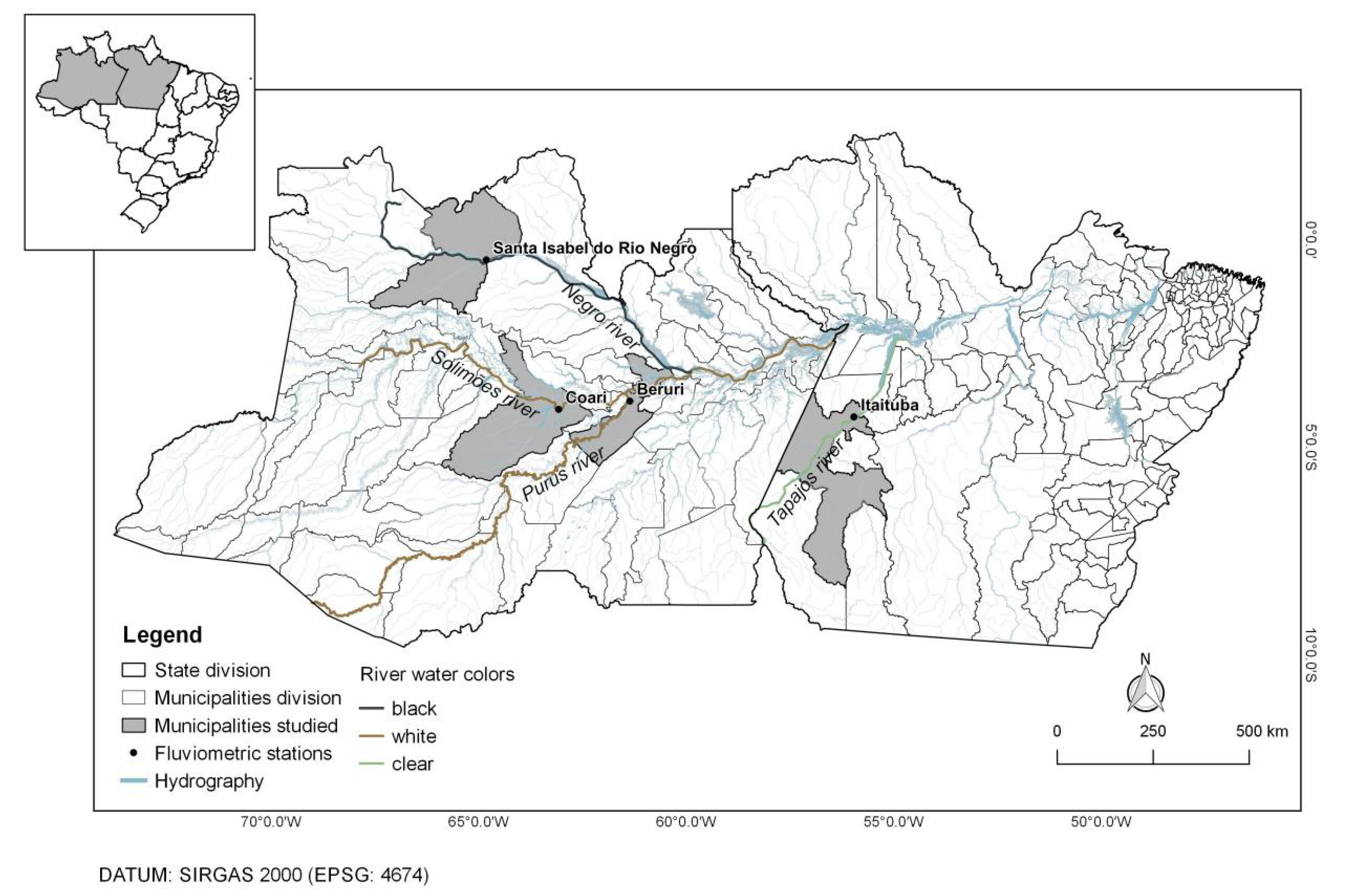 Water | Free Full-Text | Hydrological Scenarios and Malaria Incidence in  the Amazonian Context | HTML