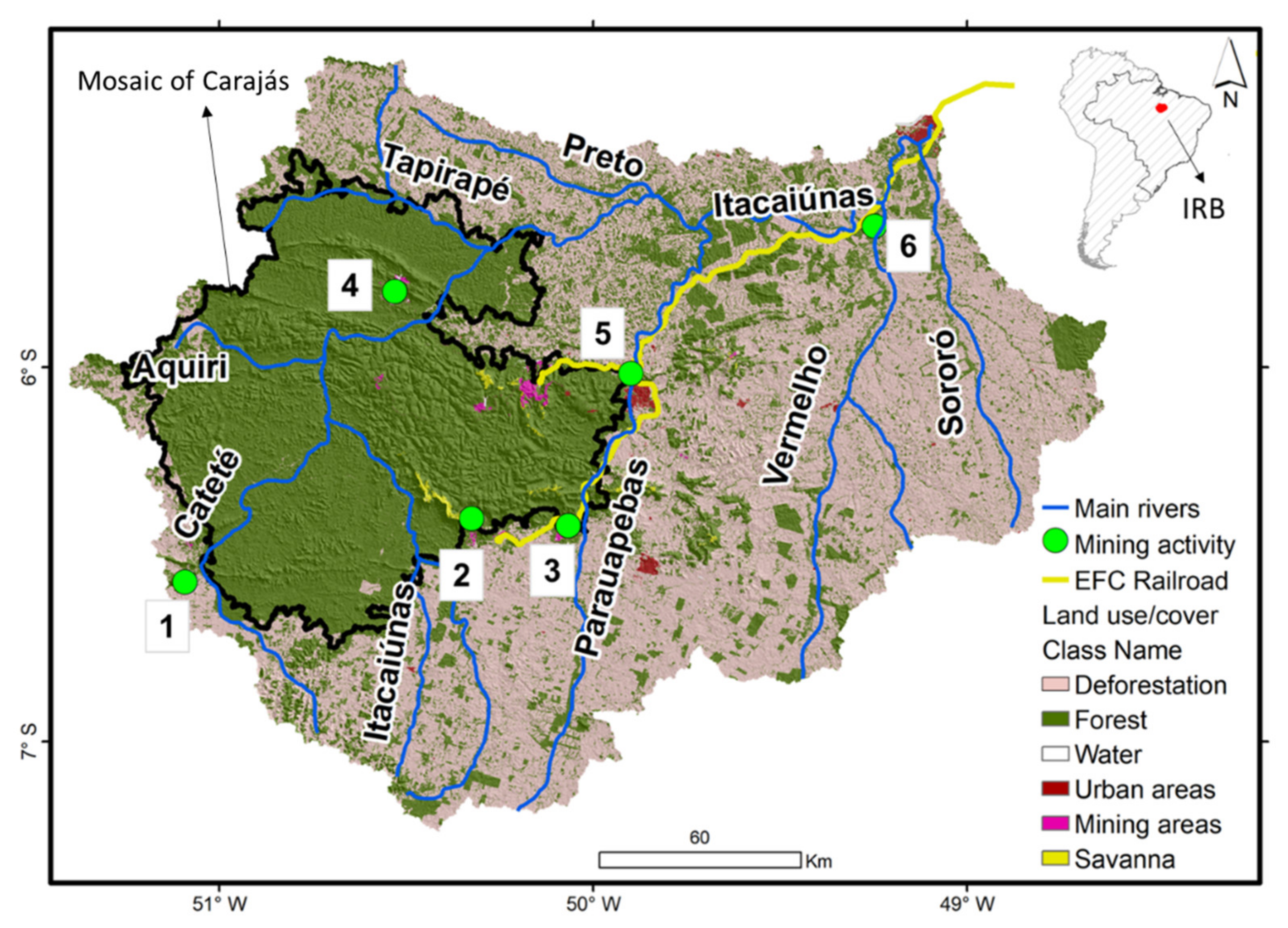 Water | Free Full-Text | Effects of Climate Change on Hydrology in the Most  Relevant Mining Basin in the Eastern Legal Amazon | HTML