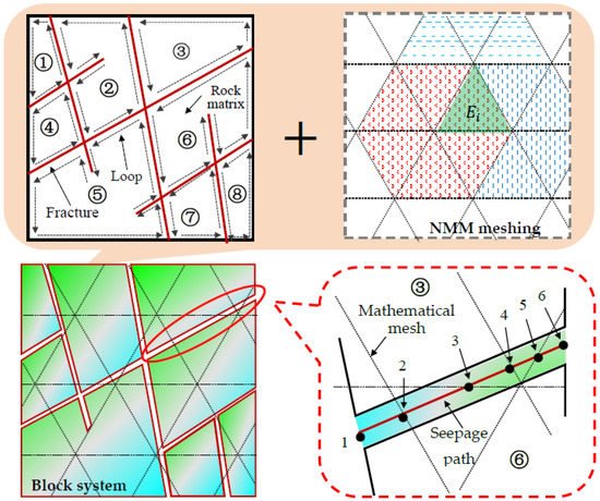 NMM mathematical and physical meshes.