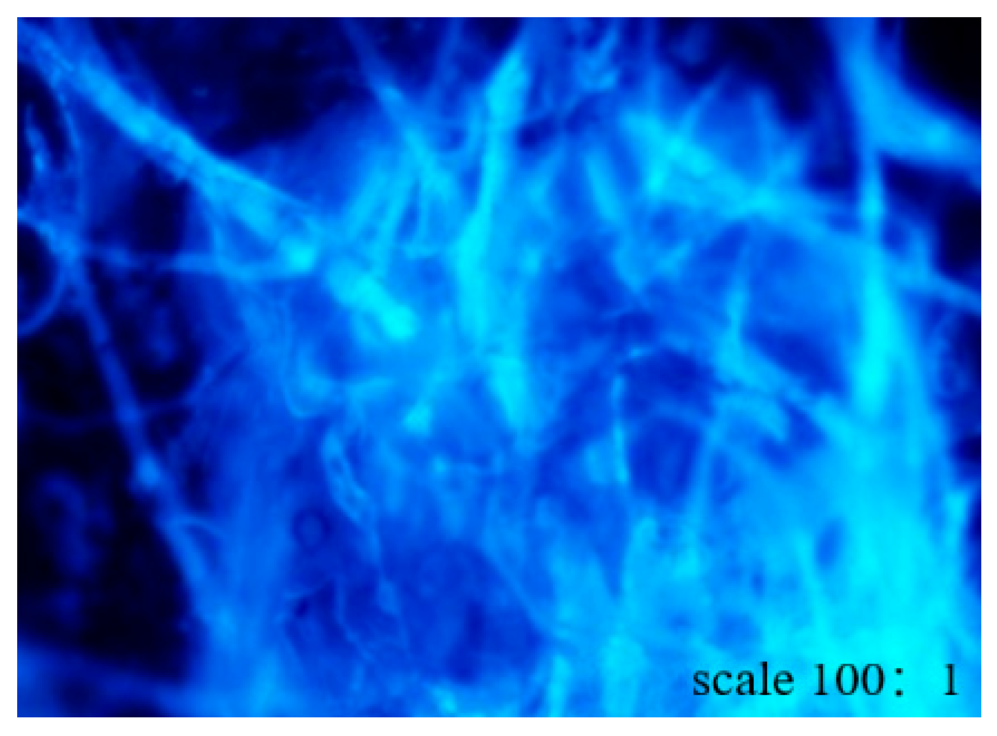 Nitrogen Gas Fluoresces Blue [IMAGE]