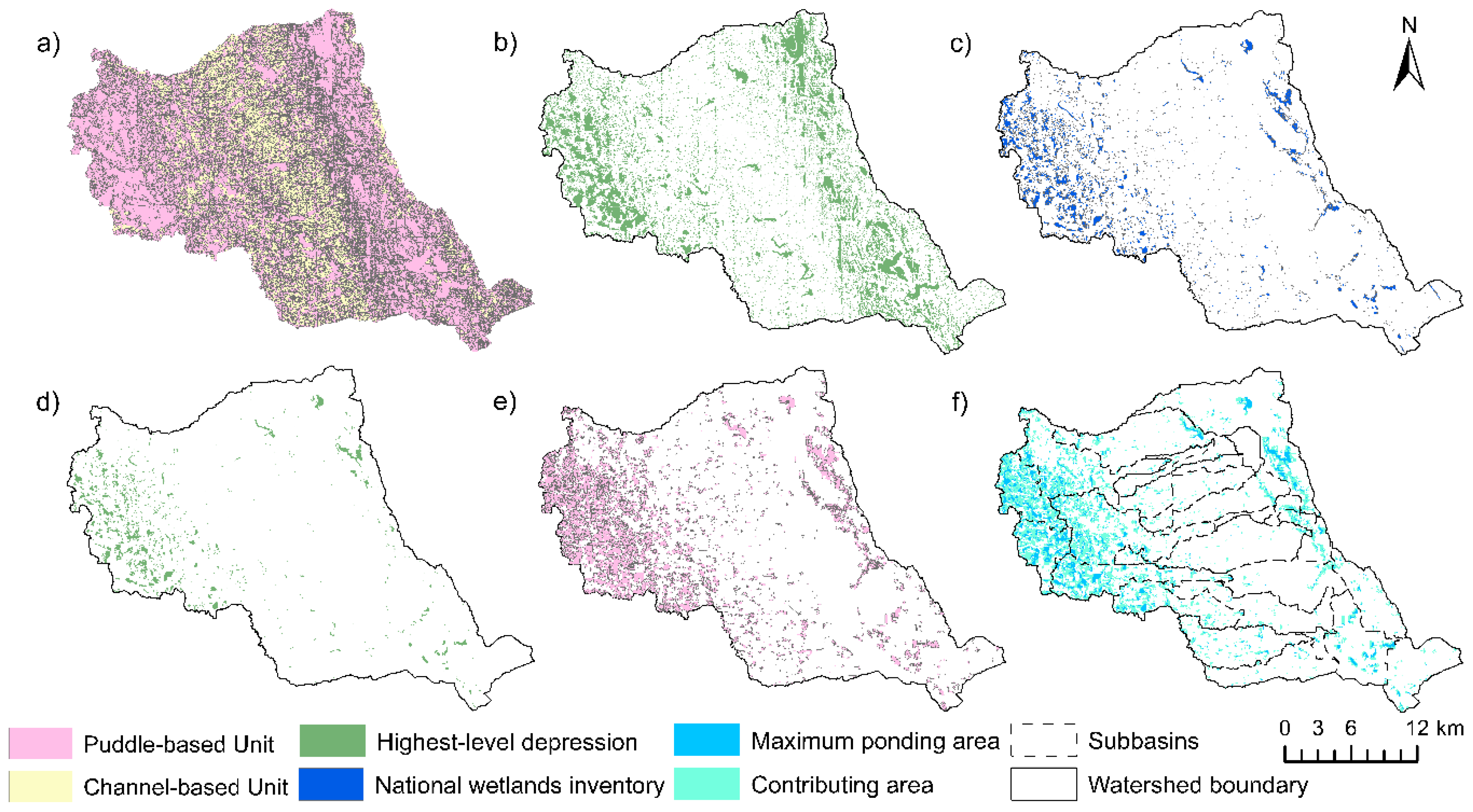 Water Free Full Text Incorporating Wetland Delineation And Impacts In Watershed Scale 1163