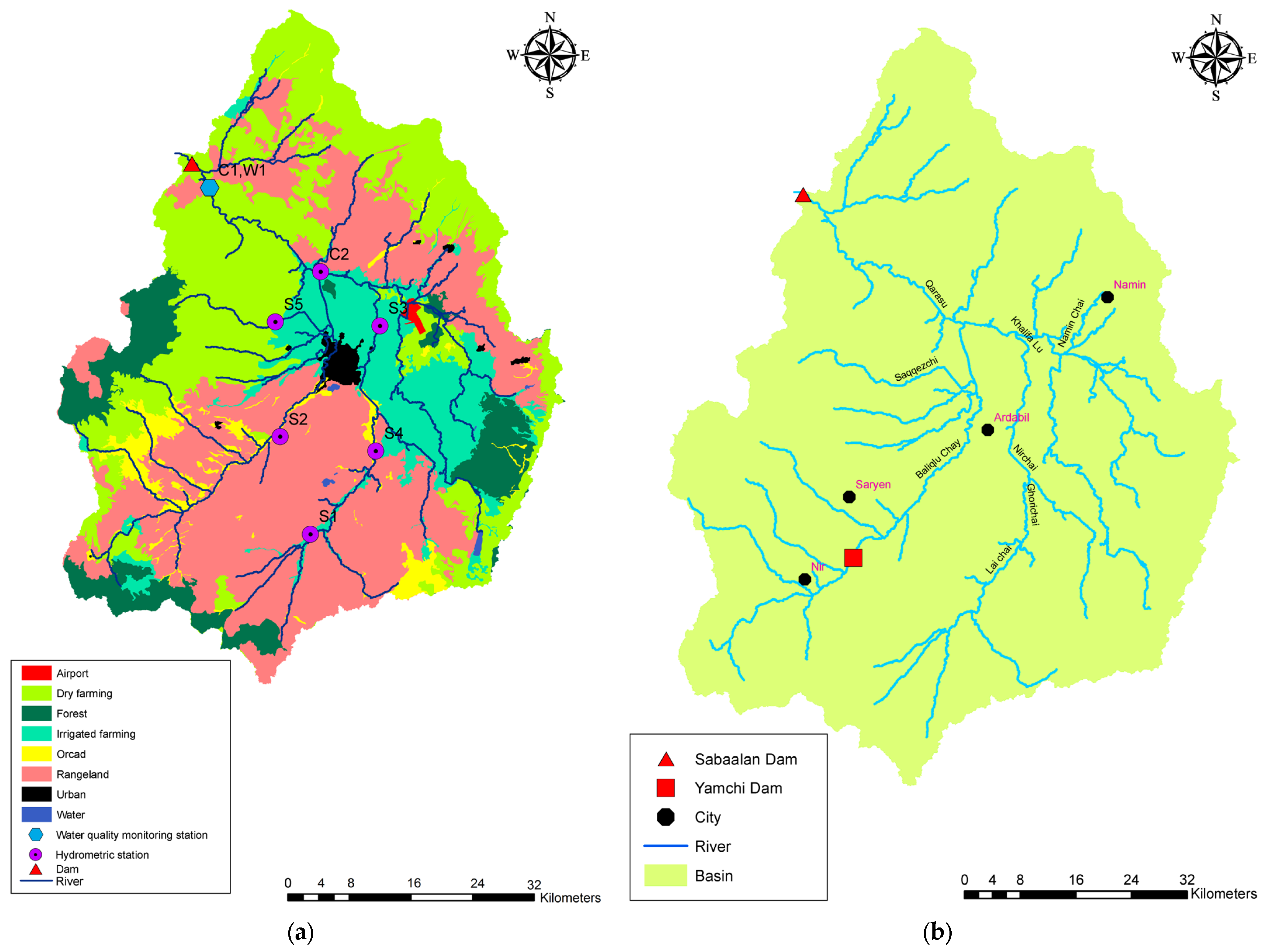 Hydrometric stations in arid zones